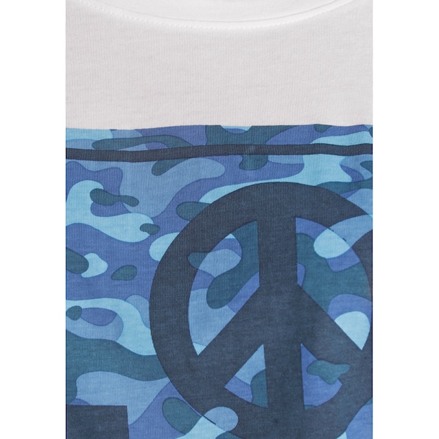 AJC Print-Shirt, in Oversize-Form mit Pailletten online bestellen | BAUR