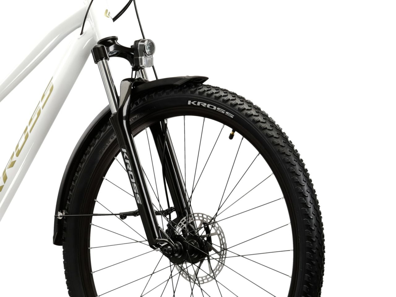 Kross Mountainbike »Lea 2.0 weiß 21 Gänge mit Beleuchtung« 21 Gang Shimano ALTUS M310 Schaltwerk Kettenschaltung