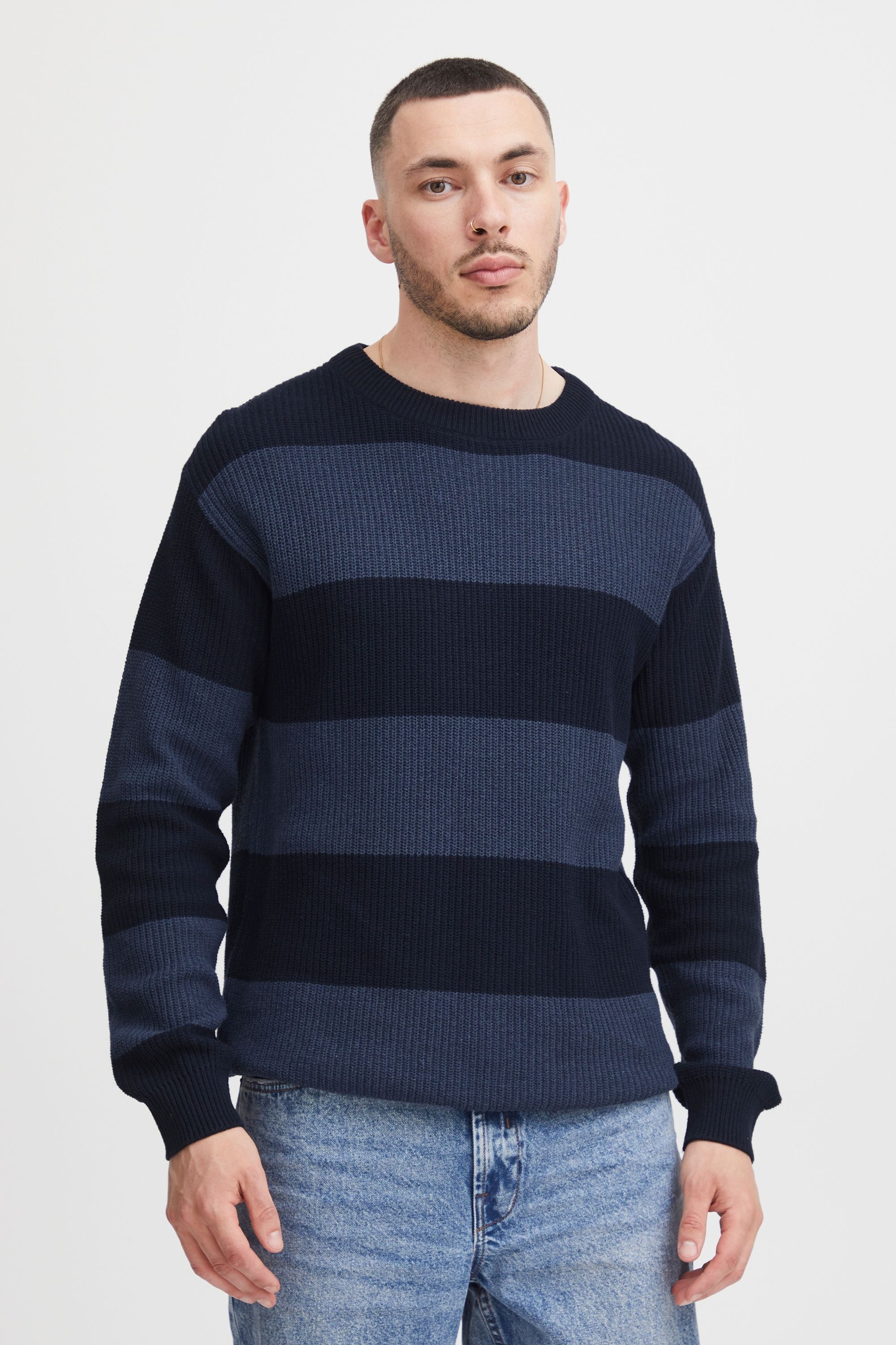 !Solid Strickfleece-Pullover »Strickpullover SDSergio«
