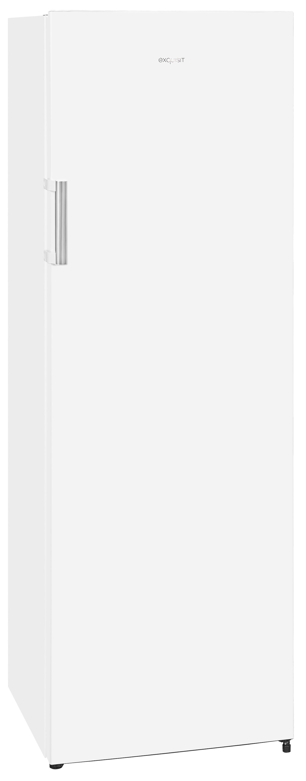 exquisit Gefrierschrank »GS271-NF-H-010E weiss«, 169,1 cm hoch, 55,9 cm breit, 194 L Volumen, NoFrost, Schnellgefrieren, 4 Sterne