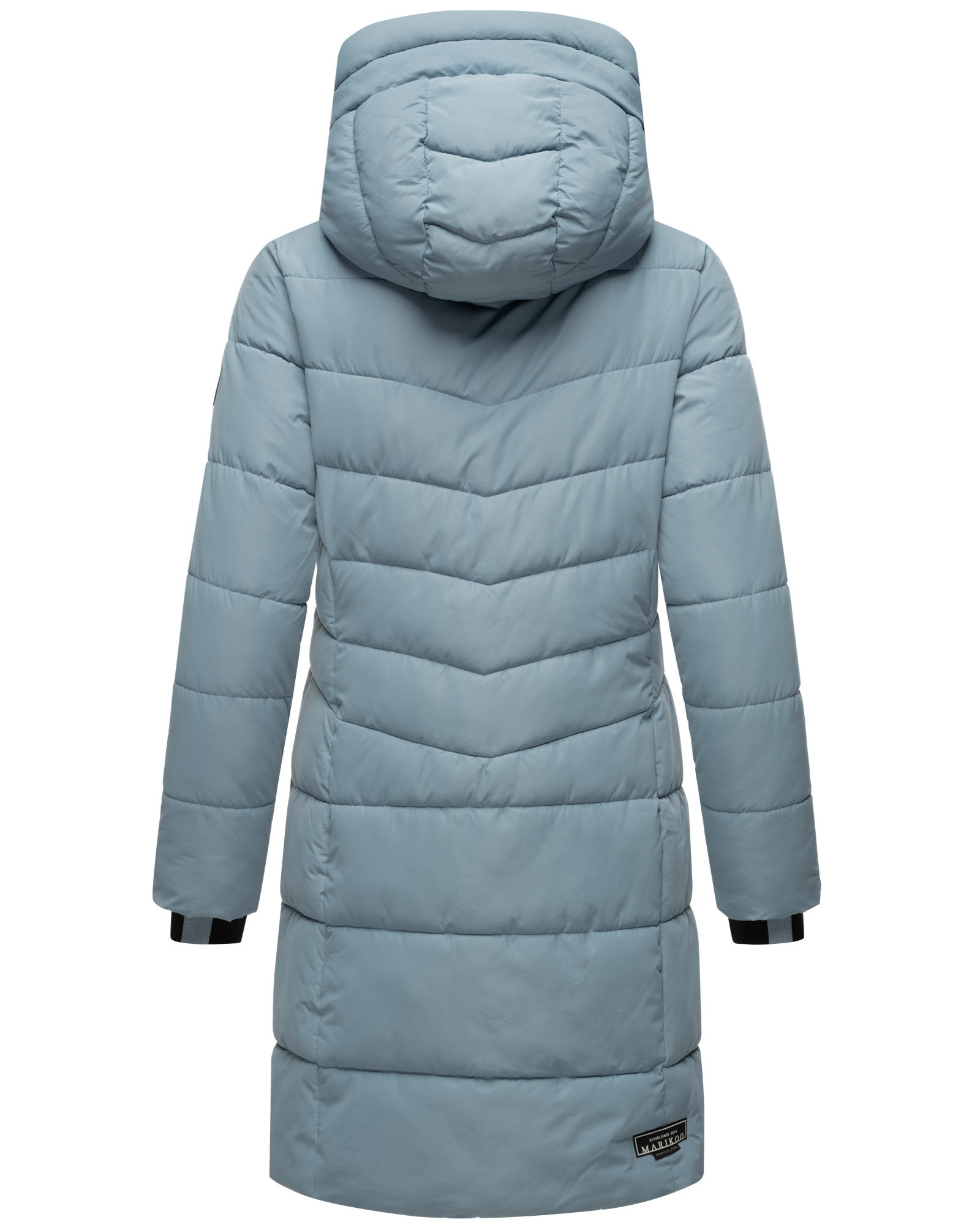 Marikoo Winterjacke »Natsukoo XVI«, Stepp Mantel mit großer Kapuze