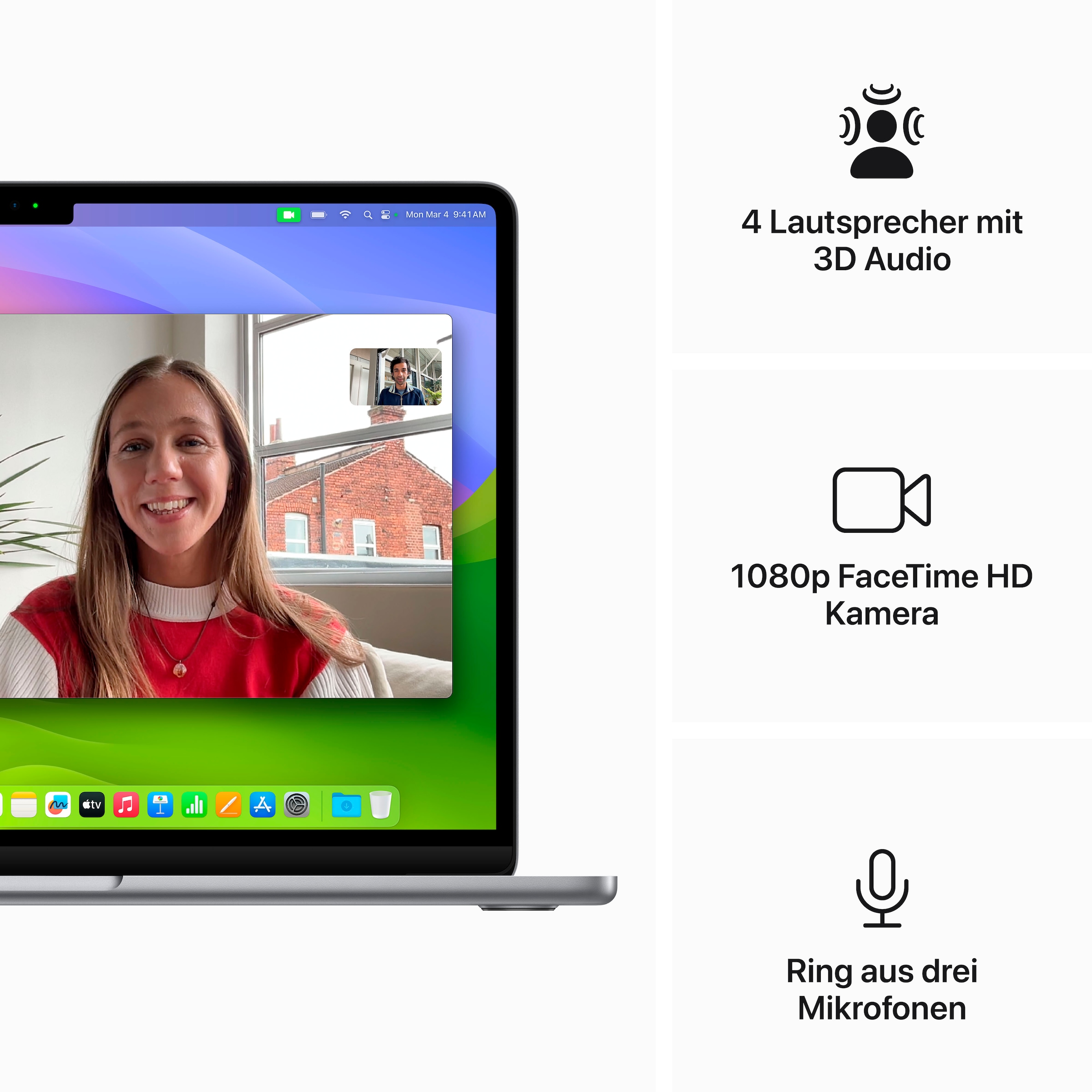 Apple Notebook »MacBook Air 13" CTO«, 34,46 cm, / 13,6 Zoll, Apple, M3, 10-Core GPU, 512 GB SSD