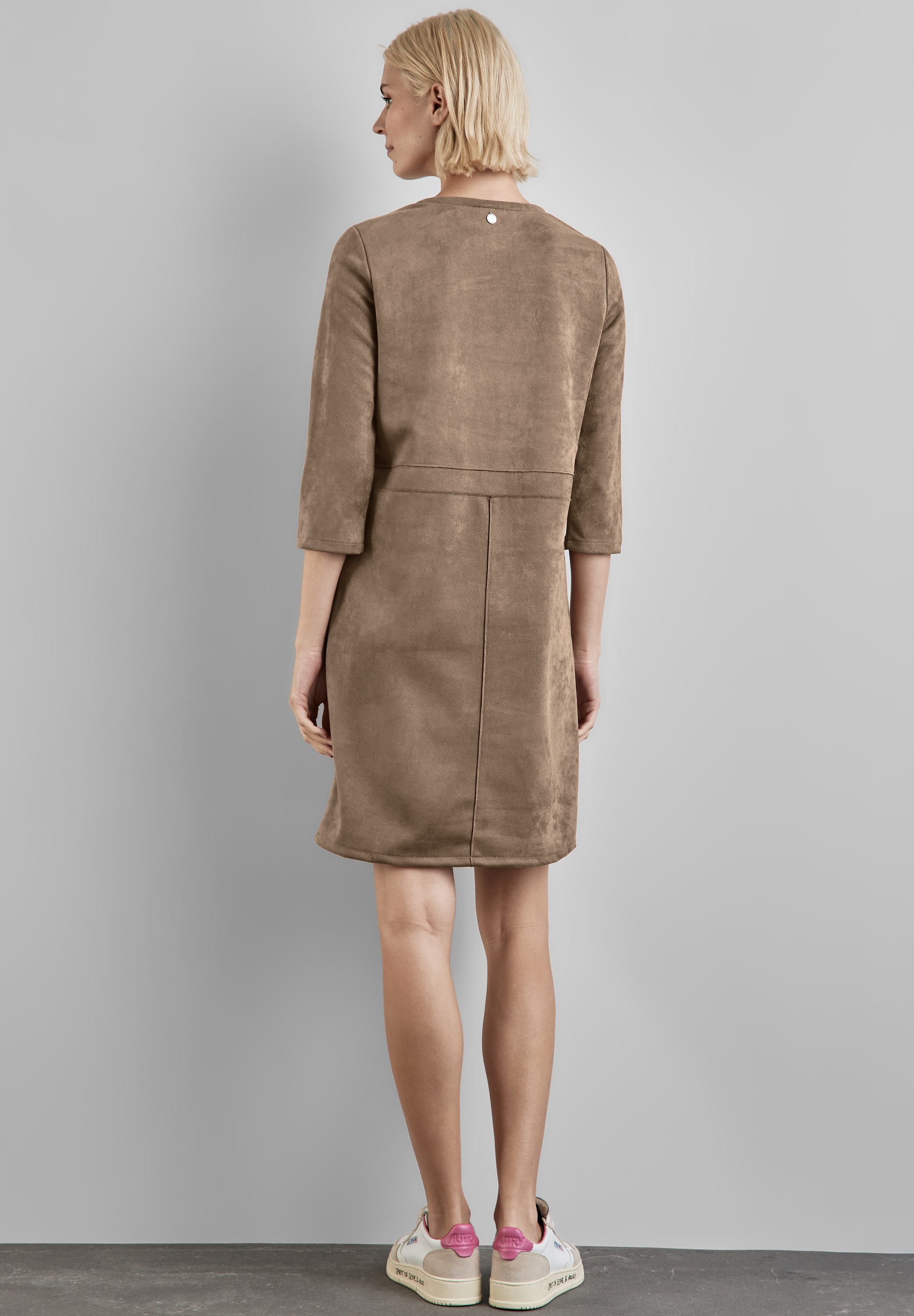 STREET ONE Shirtkleid Eingrifftaschen mit Rundhalsausschnitt günstig online kaufen