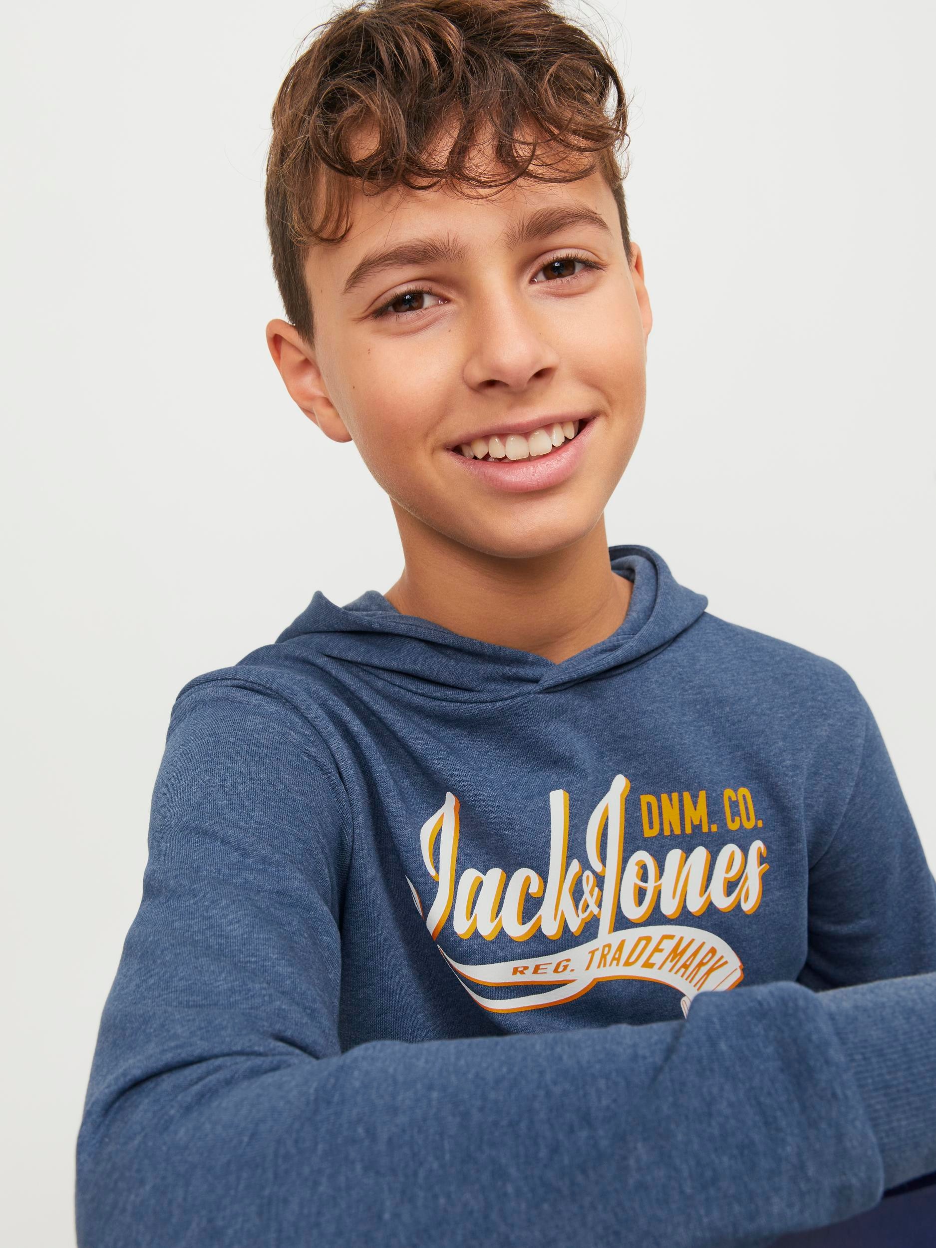 Jack & Jones Junior Hoodie »JJELOGO SWEAT HOOD 2 COL 24 SN JNR«