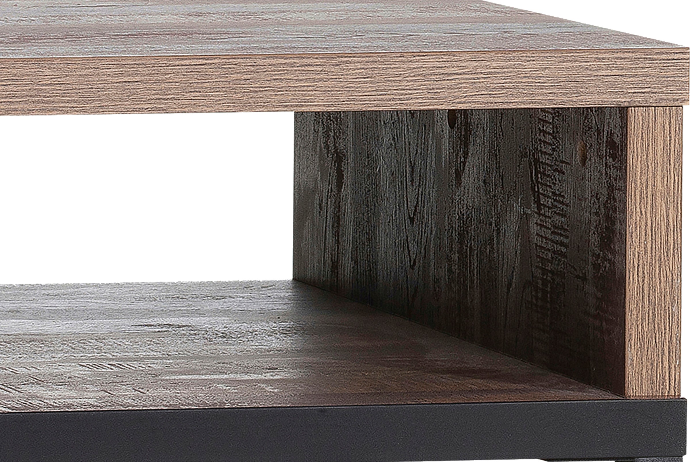 OMG Design Couchtisch »Stanley«, (1 St.), Zeitloser Landhausstil, mit Metallgestell