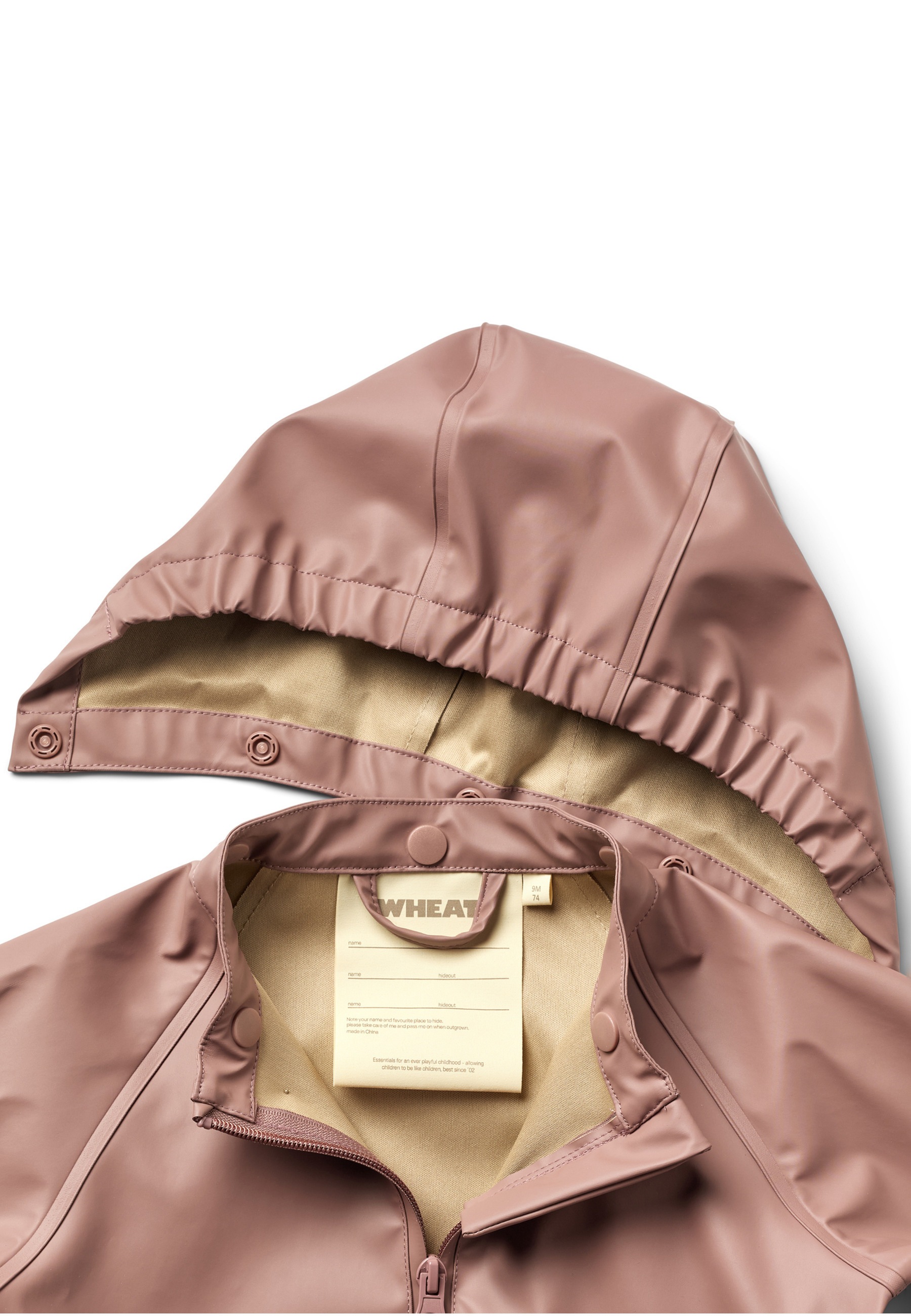 Thumbnail - WHEAT Allwetterjacke "WHEAT Rainwear Chardy Jacket" 1 Stk. tlg. mit Kapuze reflektierend