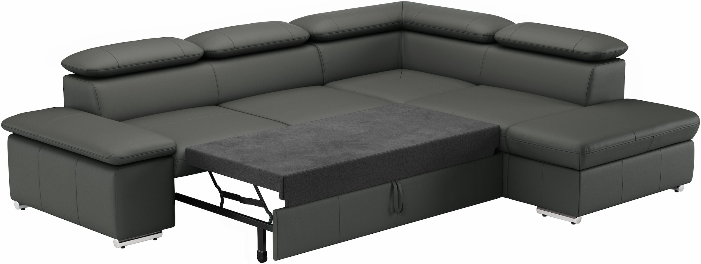 Ecksofa Valantine V, wahlweise mit Bettfunktion