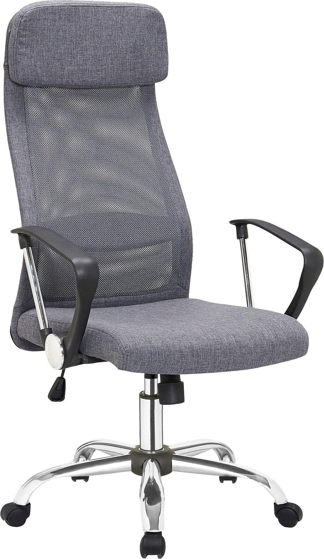 SalesFever Drehstuhl, Stoff-Netzstoff, Charmantes Design mit Schmetterlings günstig online kaufen