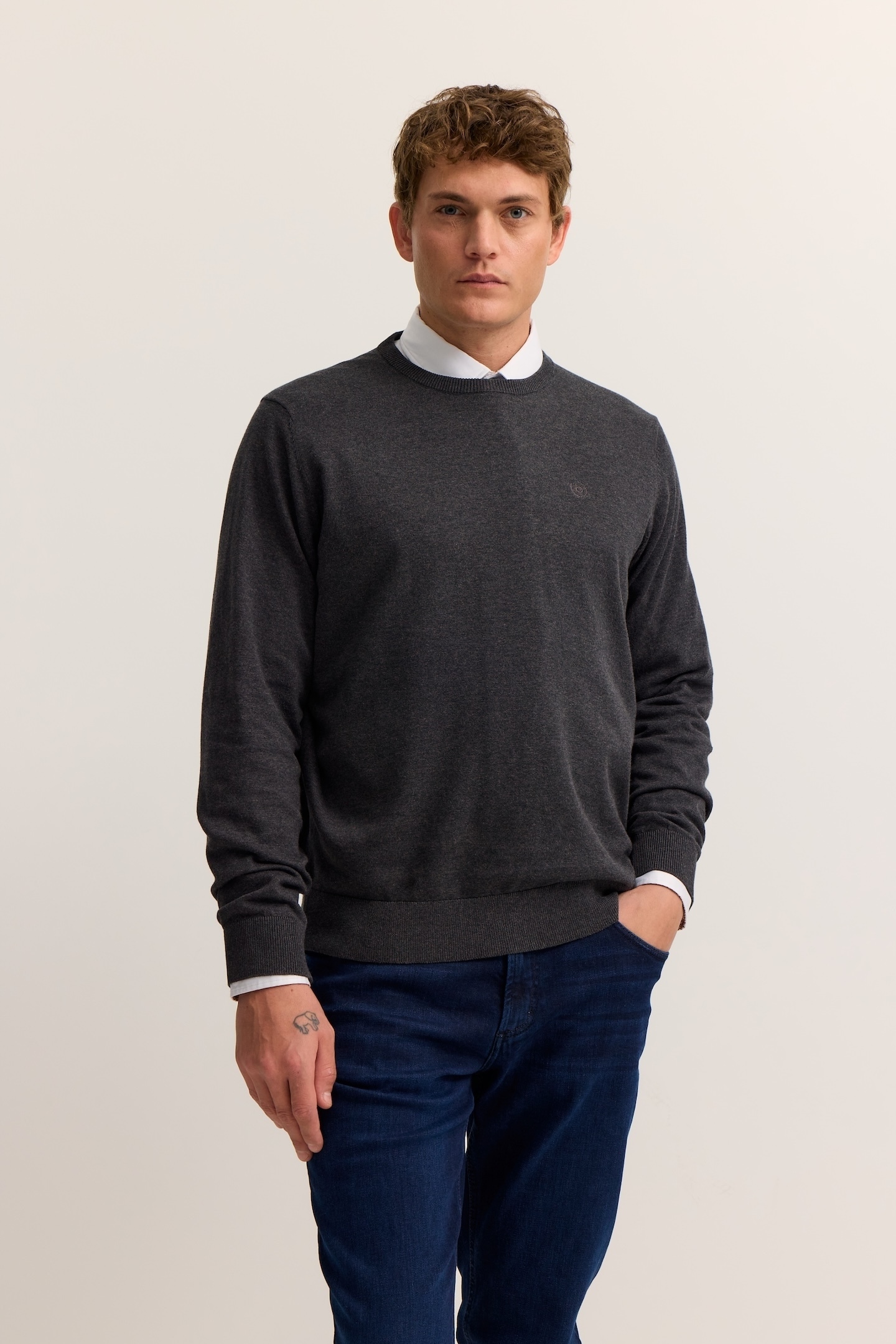 bugatti "Regular Fit" Basic Essential aus reiner Baumwolle