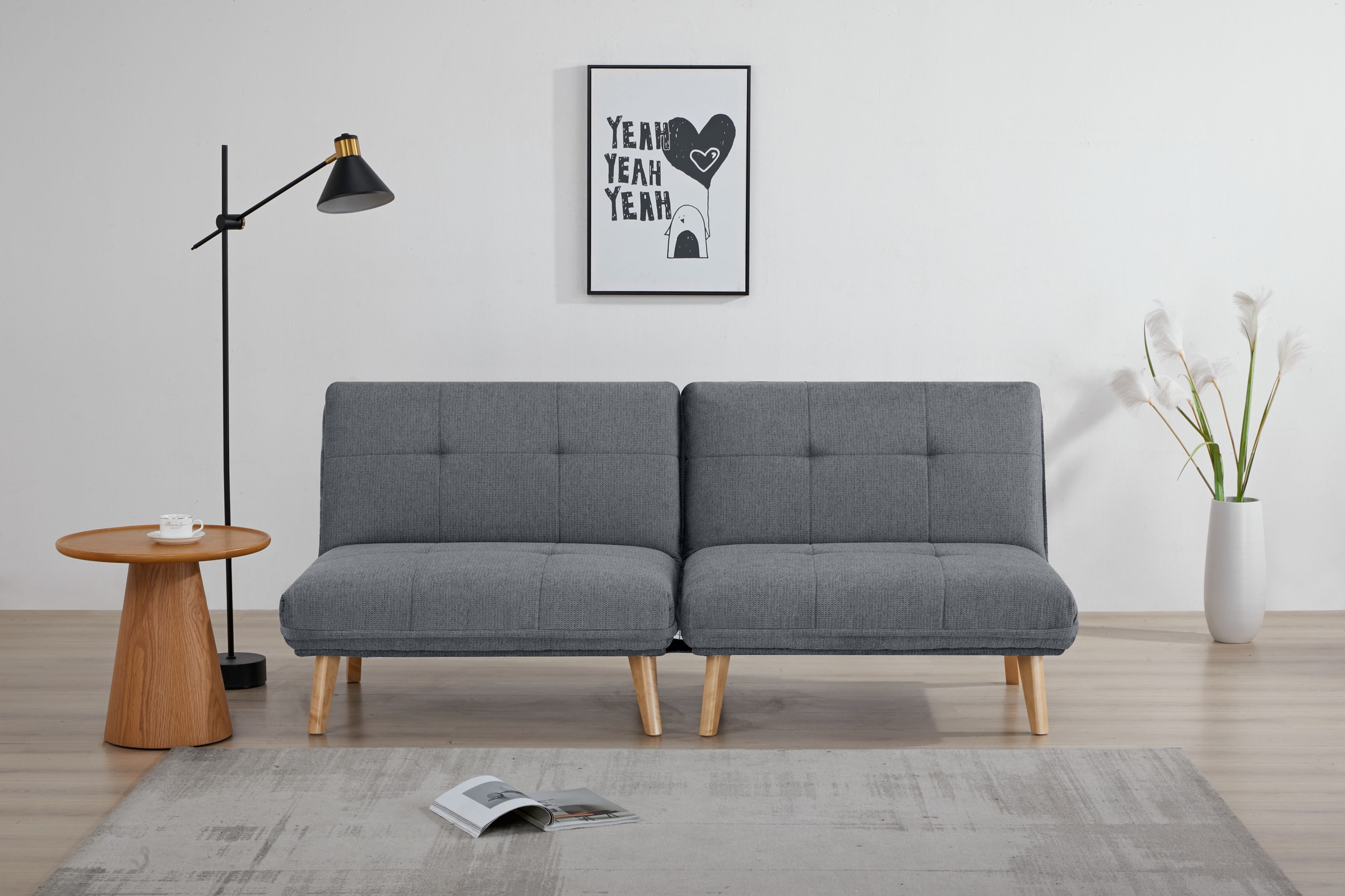 INOSIGN Sessel »DELANEY Schlafsofa, bestehend aus 2 Modulen, mit Schlaffunktion«, Bettsofa, Schlafsessel, Klappsofa, erweiterbar, in Webstoff