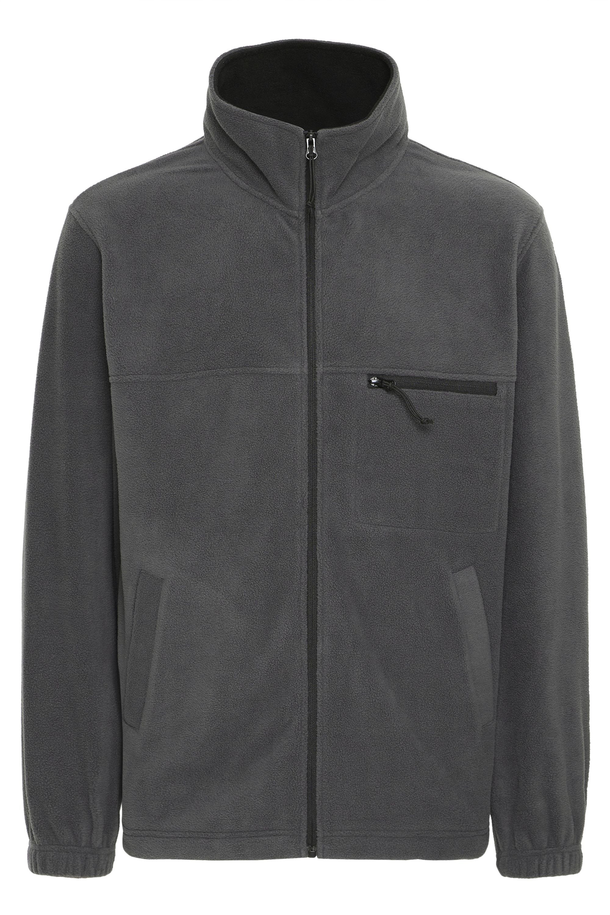 !solid Sweatjacke SOLID "Trainingsjacke SDMATZ", Herren, Gr. XL, grau (forged iron), Obermaterial: 100% Polyester PES., Jacken Sweatjacke