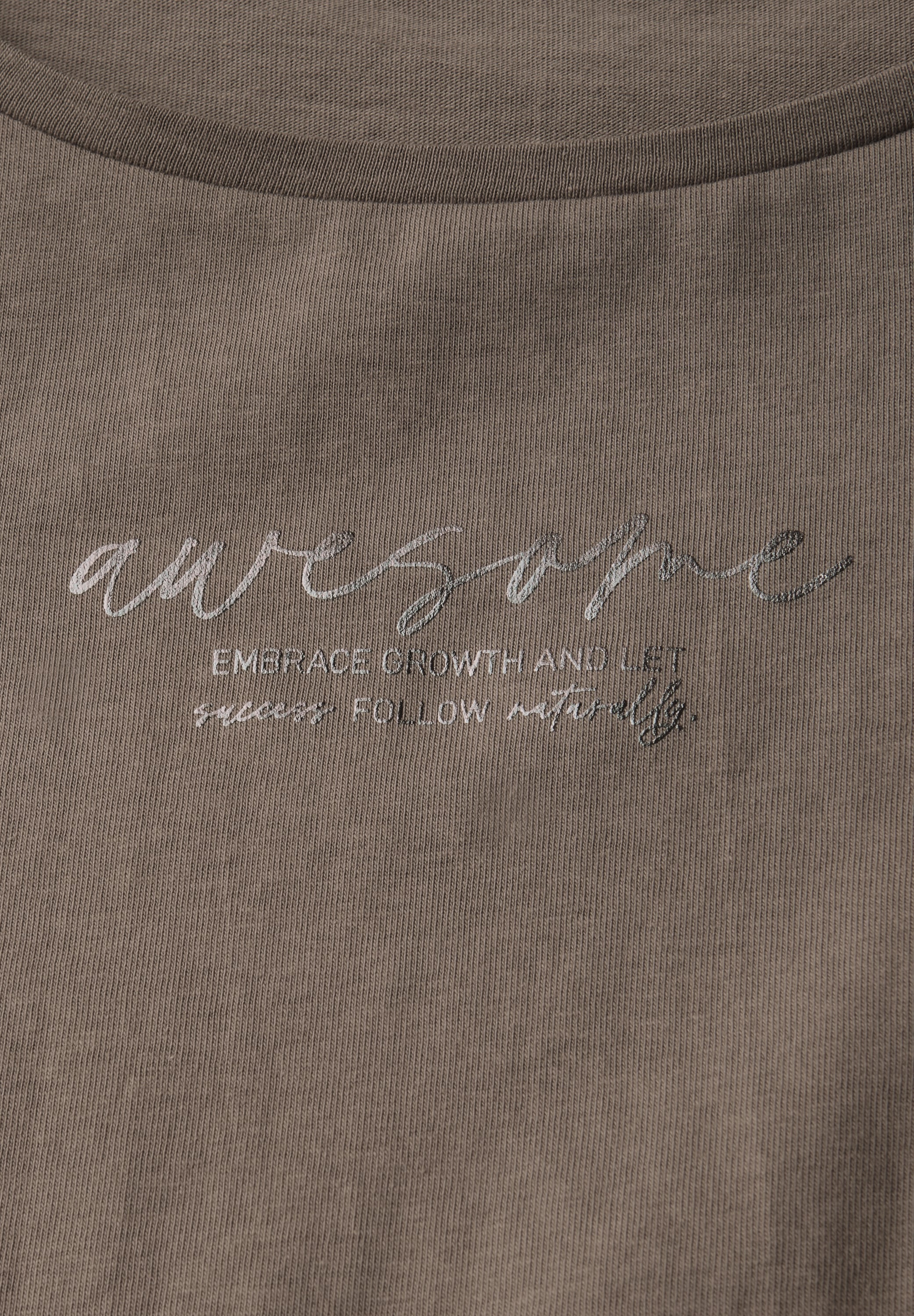 STREET ONE T-Shirt, aus reiner Baumwolle
