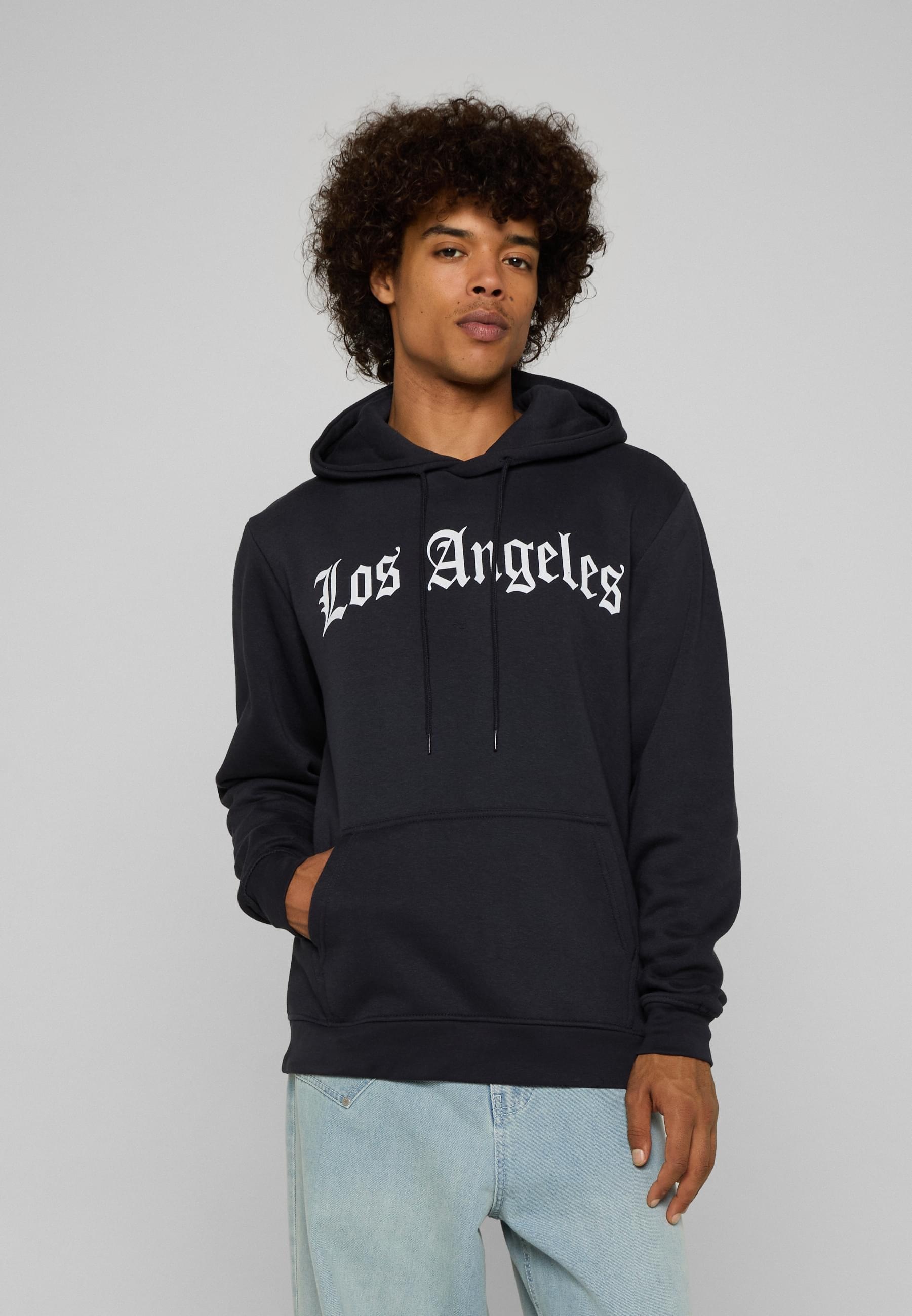 MisterTee Kapuzensweatshirt »MisterTee Herren Los Angeles Wording Hoody«, (1 tlg.)