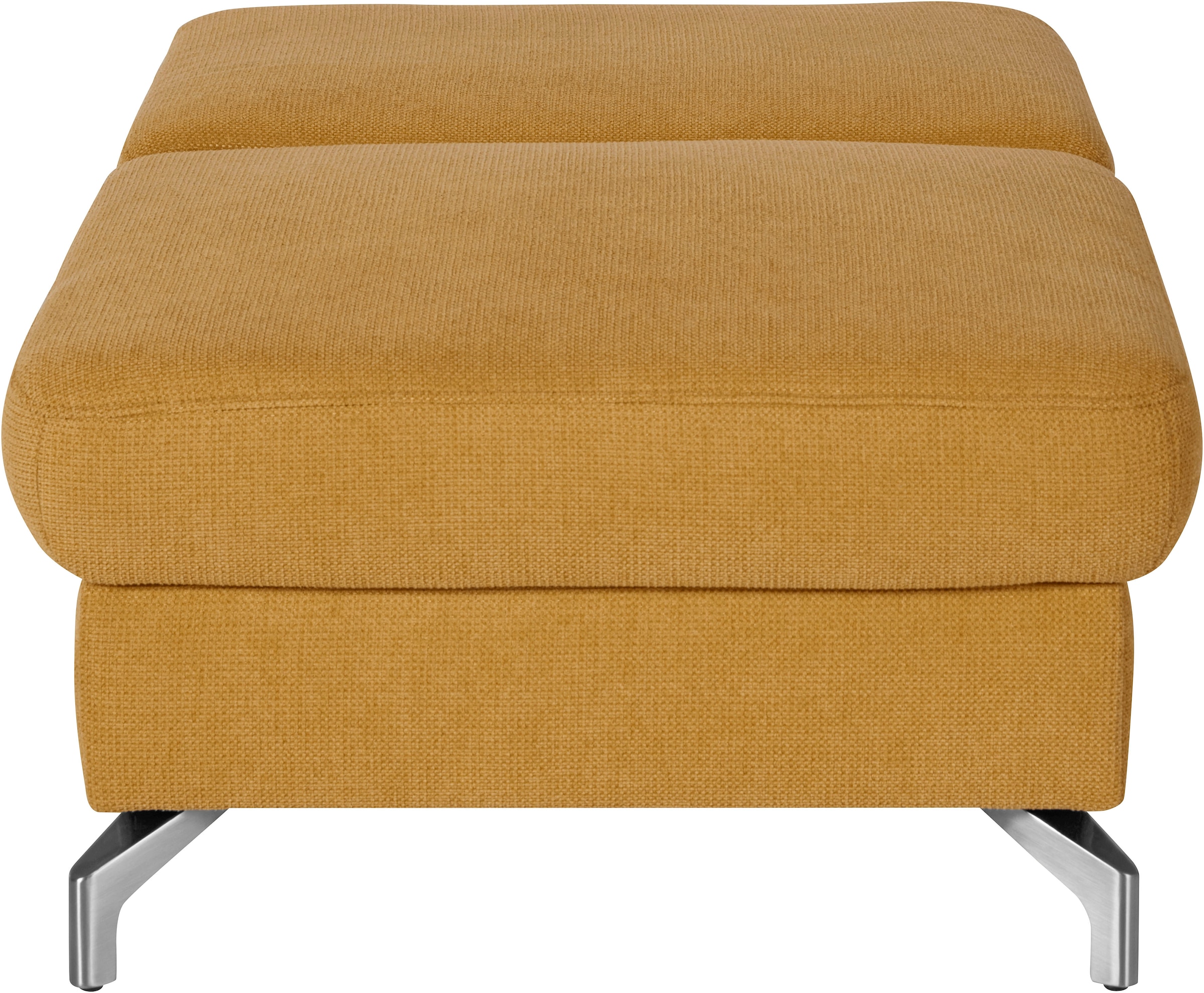 sit&more Hocker »Percy«, Fußhöhe 12 cm, mit Klappfunktion, wahlweise in 2 Fußfarben
