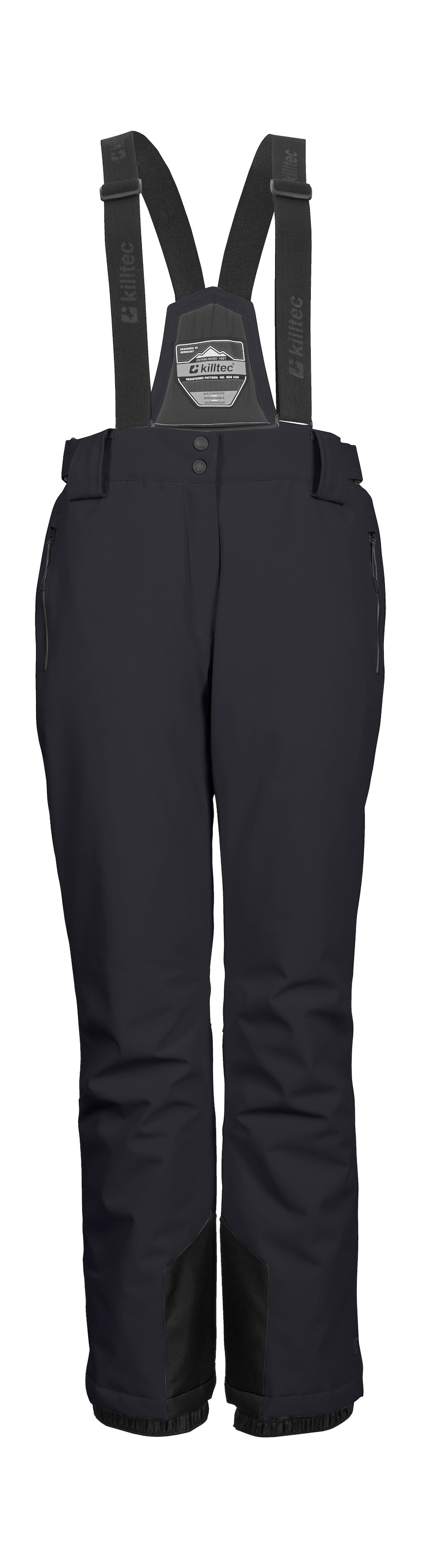 Killtec Skihose "KSW 249 LG WMN SKI PNTS" Wasserdichte Skihose mit abnehmbaren Trägern und Schneefängen
