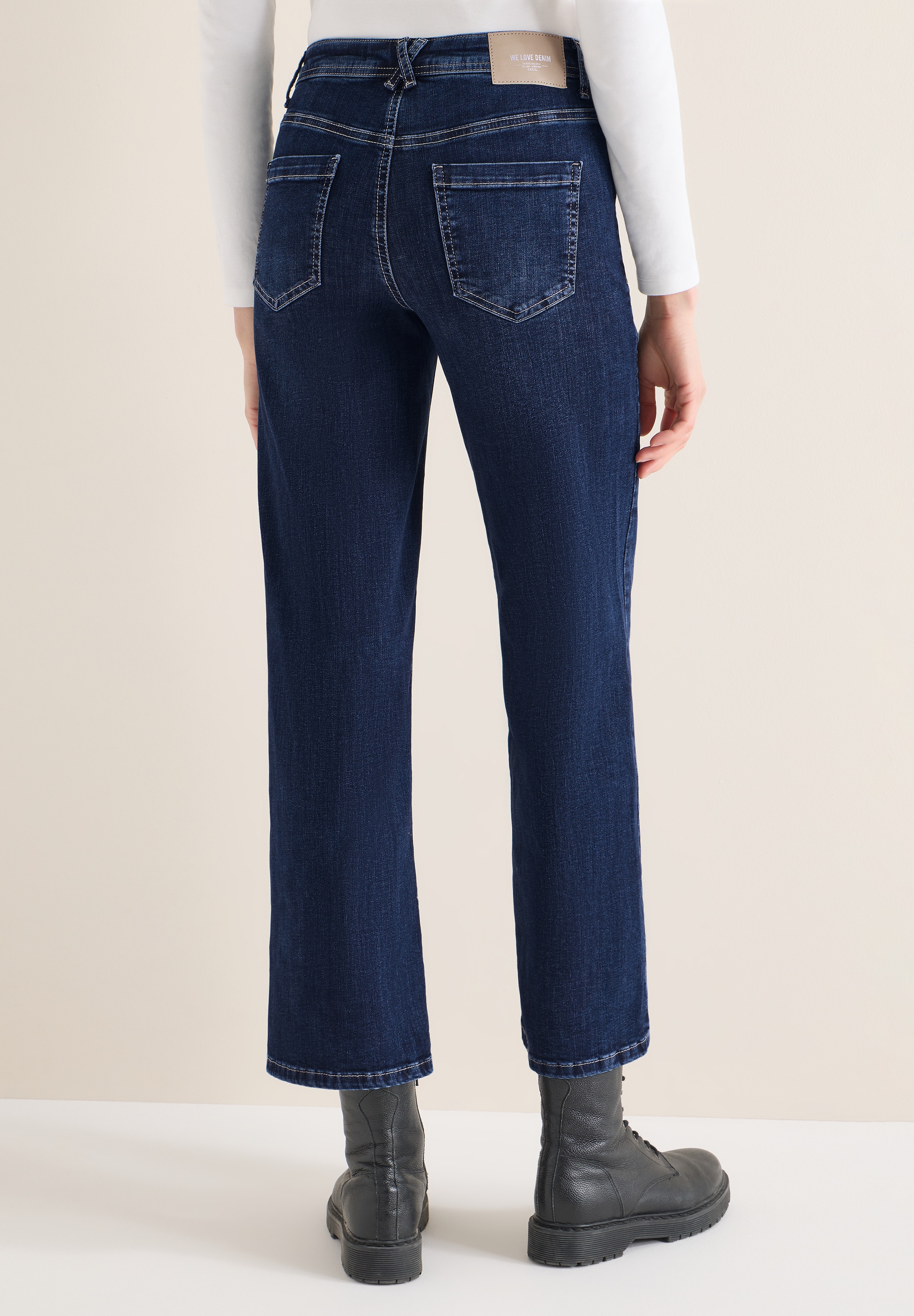 Cecil Slim-fit-Jeans High Waist günstig online kaufen