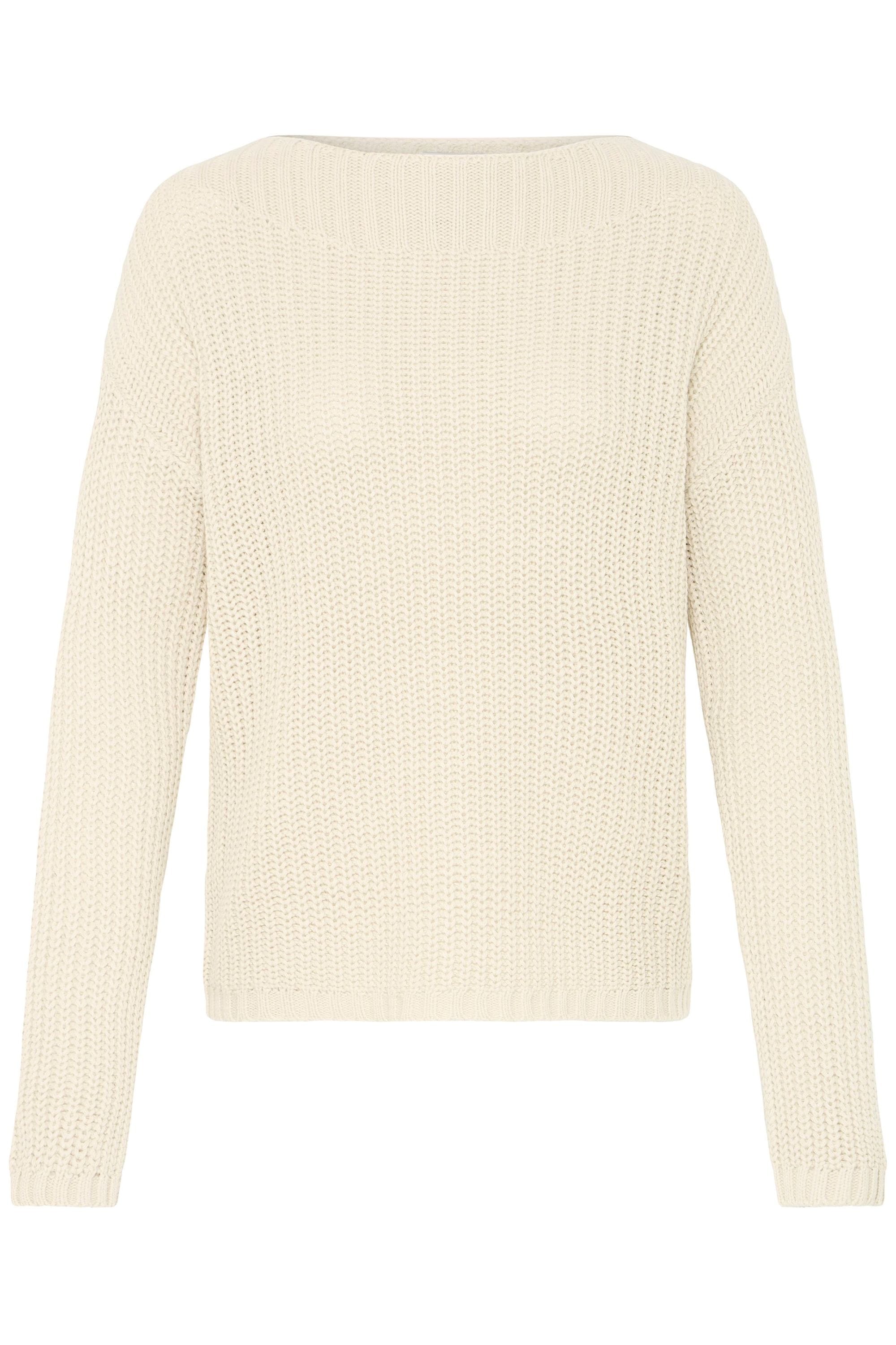 OXMO Strickfleece-Pullover "Strickpullover OXKanna"
