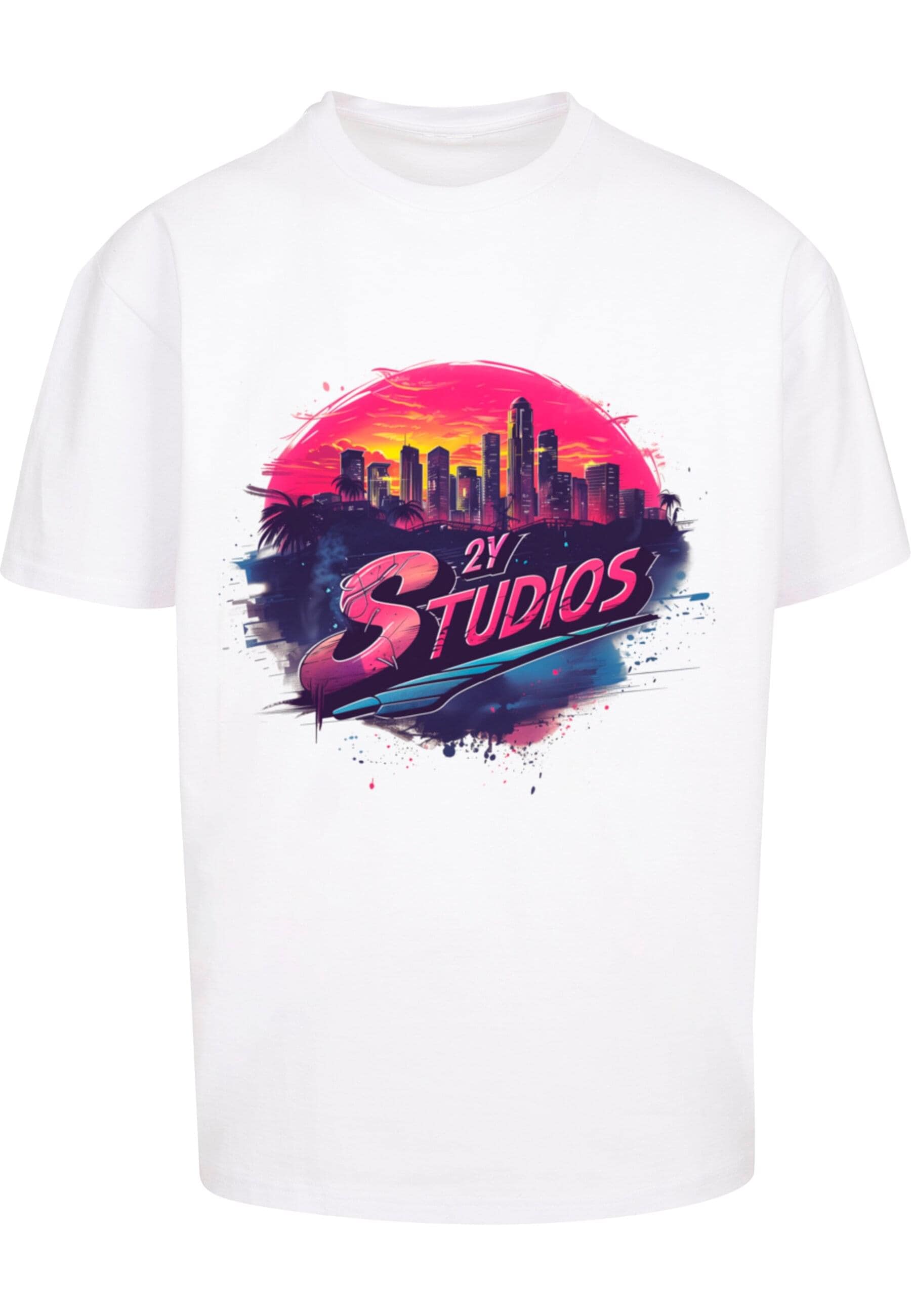2Y Studios T-Shirt "2Y Studios Herren SKYLINE TEE" 1 Stk. tlg. günstig online kaufen