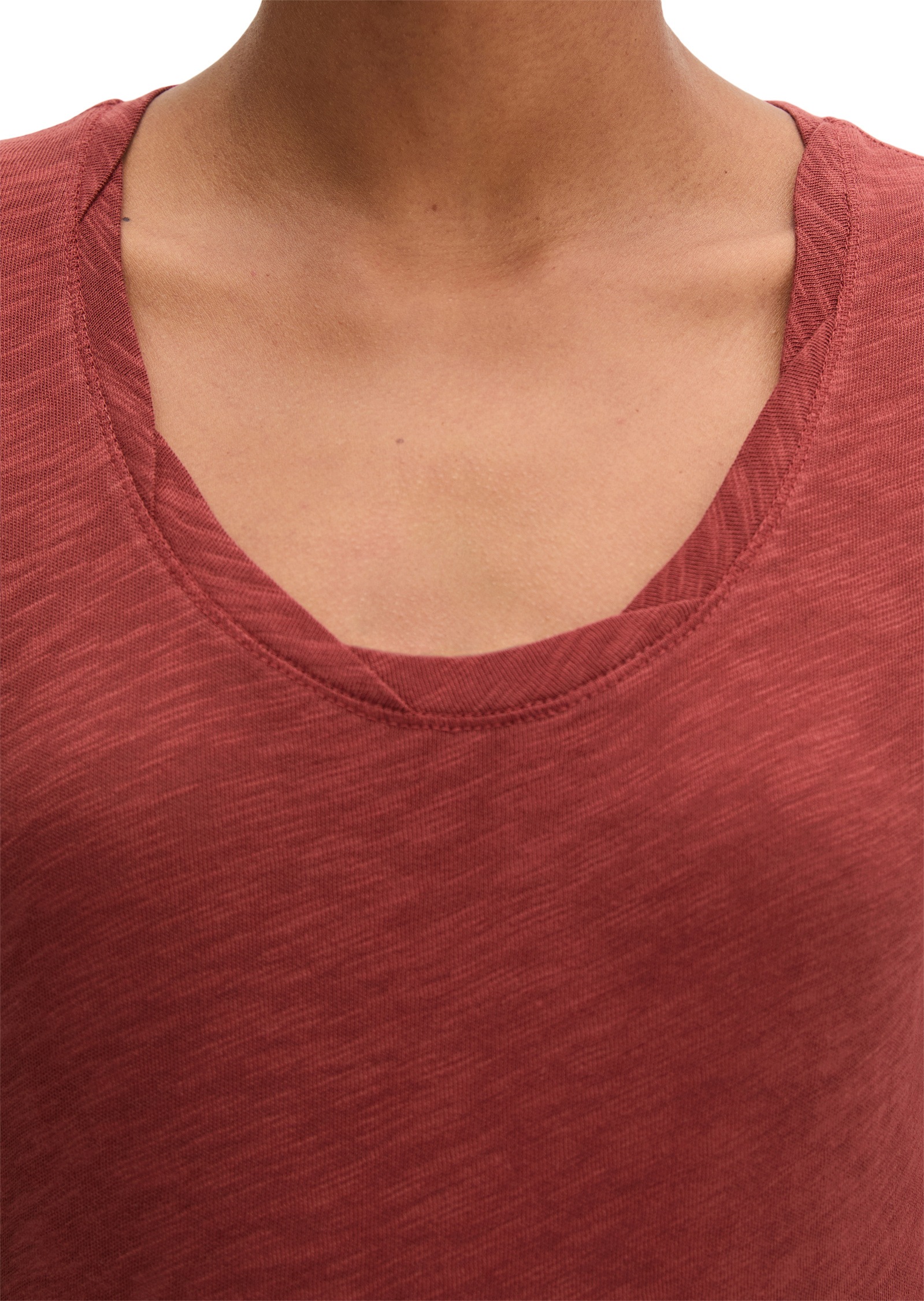 Marc O'Polo T-Shirt »aus Slub-Jersey«