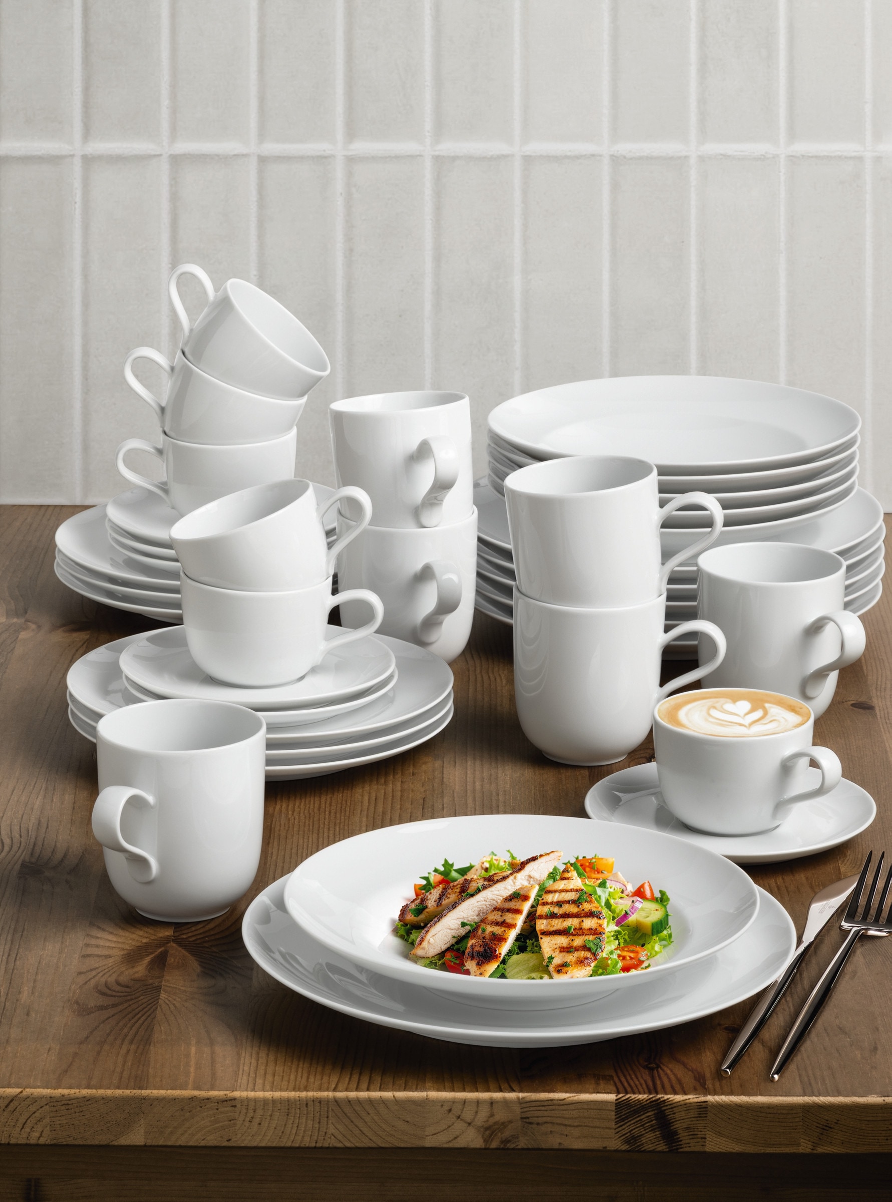 Seltmann Weiden Sauciere »Liberty weiß« 1 aus Porzellan Soßenschale, Kännchen