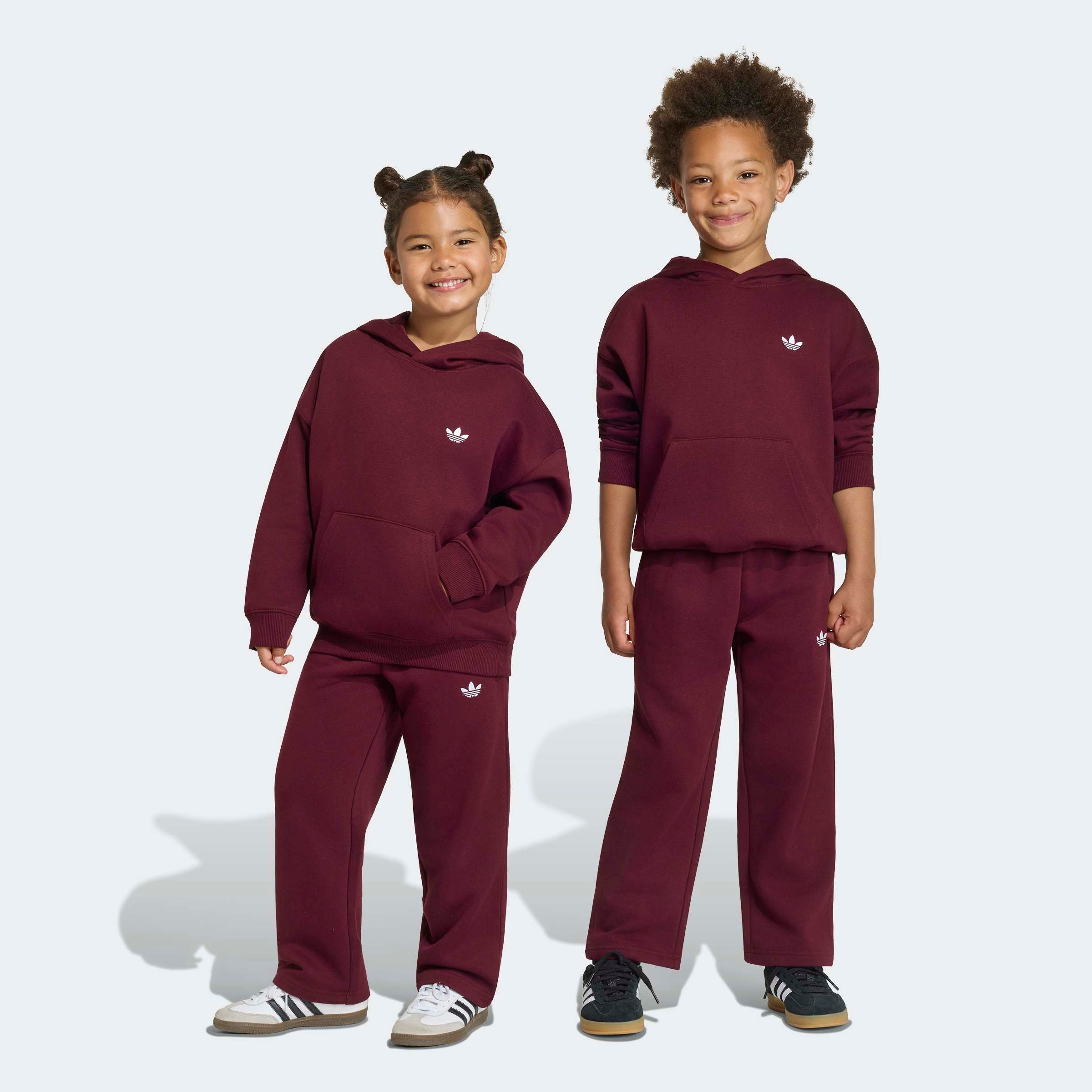 adidas Originals "HOODIE PANT SET" 2 für Kinder, zweiteiliges Set, aus Baumwolle und Polyester