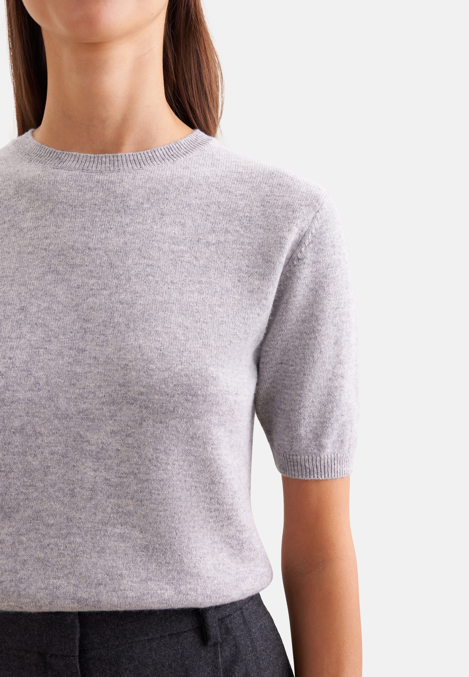seidensticker Strickpullover 1/2 Rundhals Uni