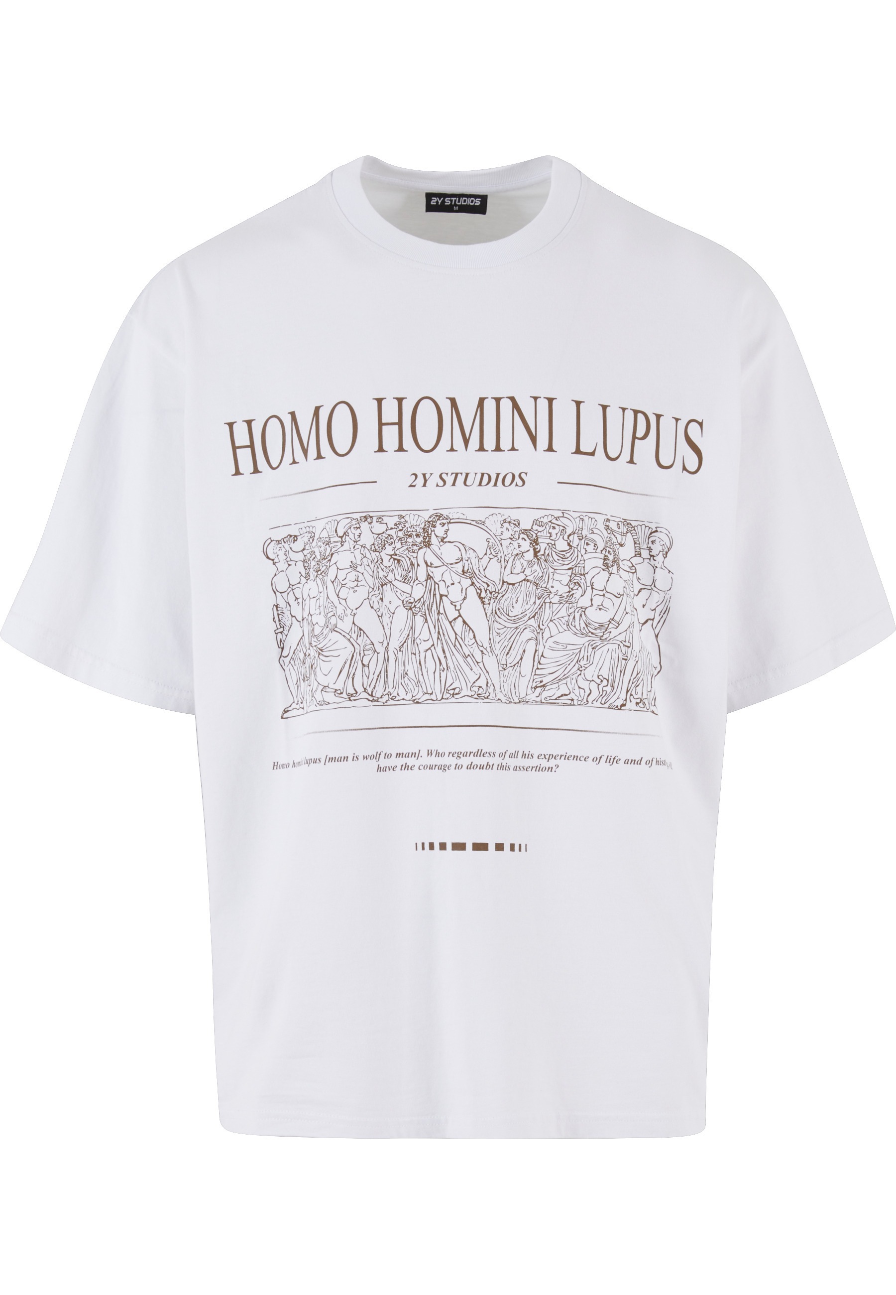 2Y Studios T-Shirt "2Y Studios Herren 2Y Homini Oversize Tee" 1 Stk.