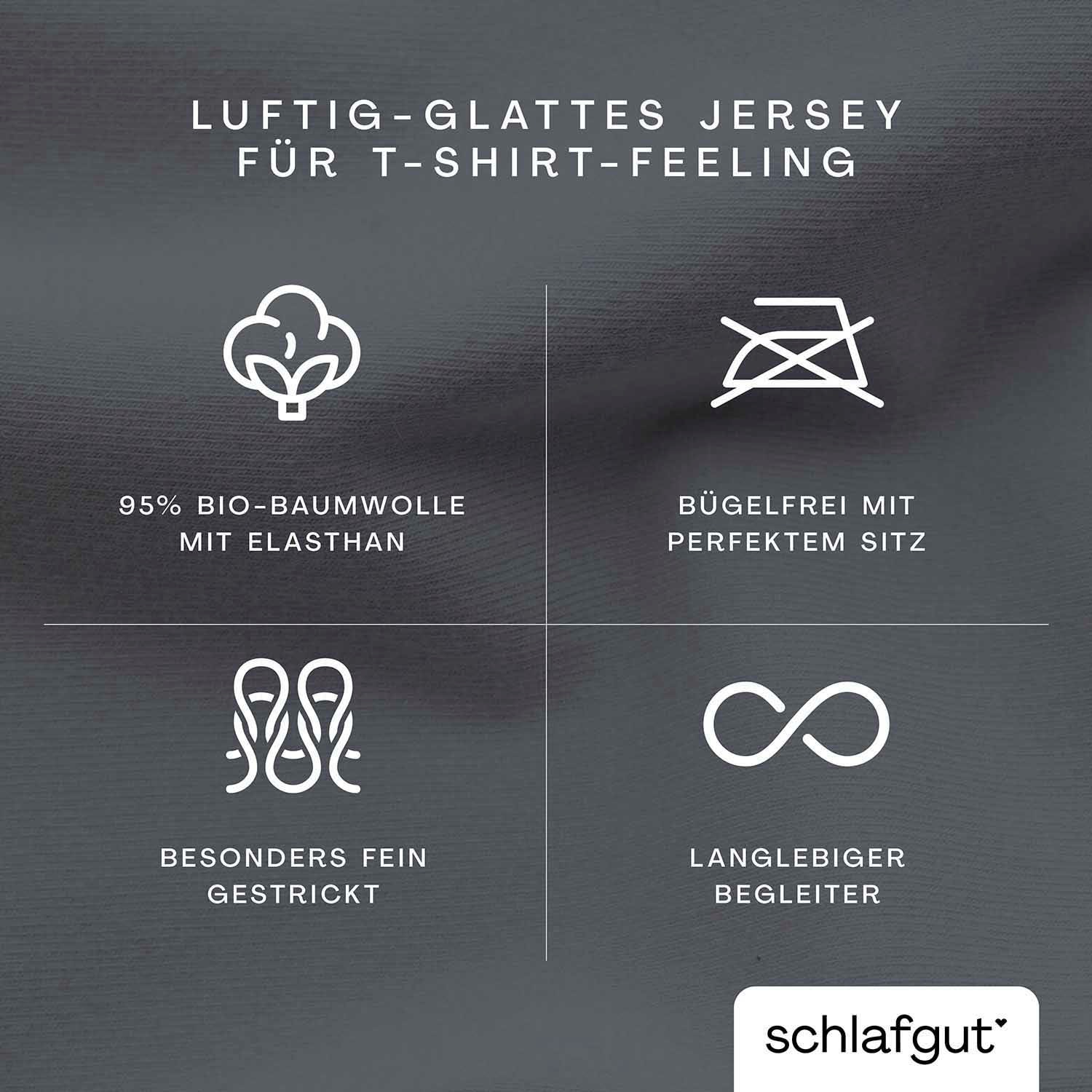 Schlafgut Kissenbezug »Pure flexibler Kissenbezug für Nackenstützkissen«, (1 St.), Bio-Baumwolle mit Elasthan, mit Gummizug, bügelfrei