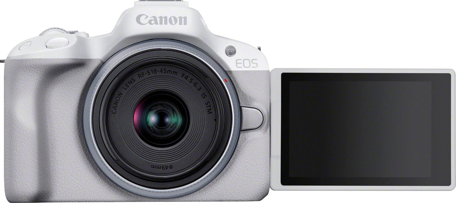 BAUR Canon MP, Kit«, IS »EOS 24,2 STM F4.5-6.3 18-45mm STM, R50 RF-S 18-45mm Systemkamera IS F4.5-6.3 RF-S | Bluetooth-WLAN +