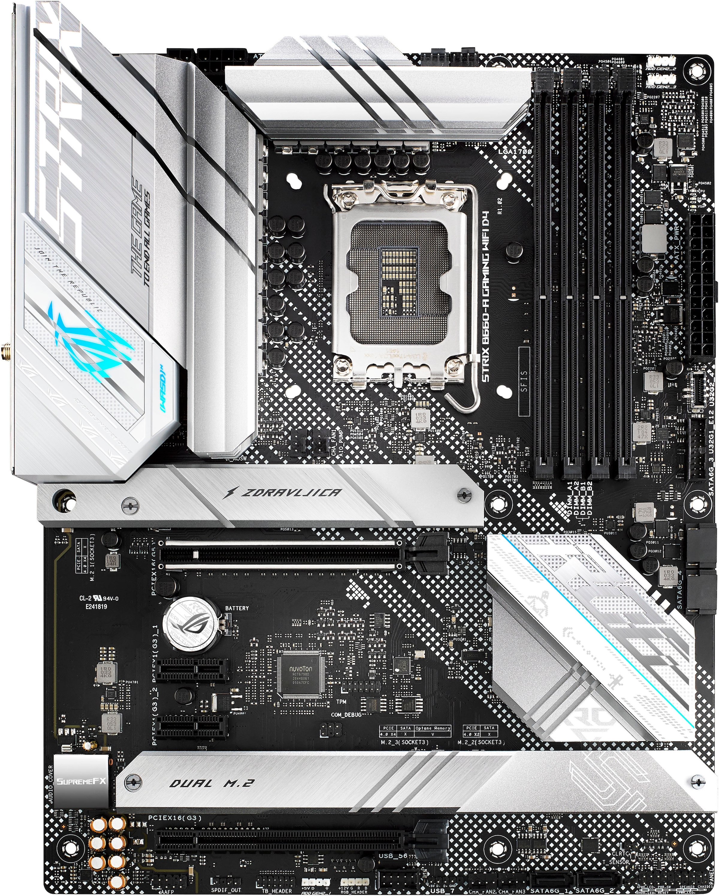 Asus Mainboard »ROG STRIX B660-A GAMING WIFI D4«