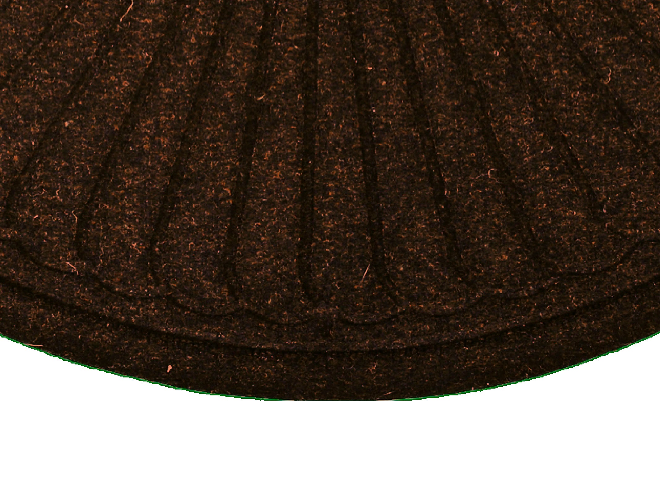 wash+dry by Kleen-Tex Fußmatte »DUNE Halfmoon dark brown«, halbrund,  Schmutzfangmatte, rutschhemmend, In- und Outdoor geeignet, waschbar kaufen  | BAUR