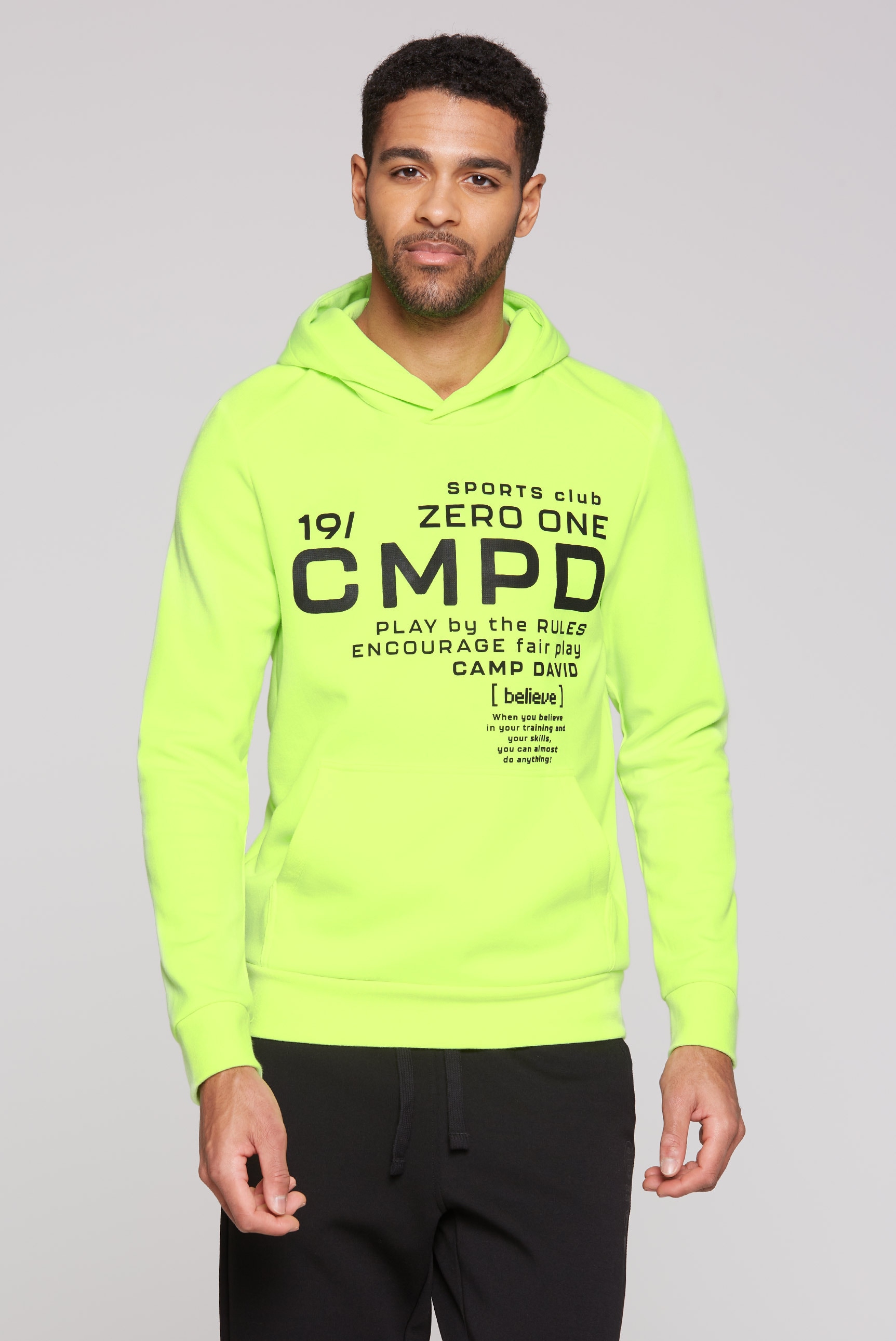 CAMP DAVID Kapuzensweatshirt, mit Kängurutasche günstig online kaufen