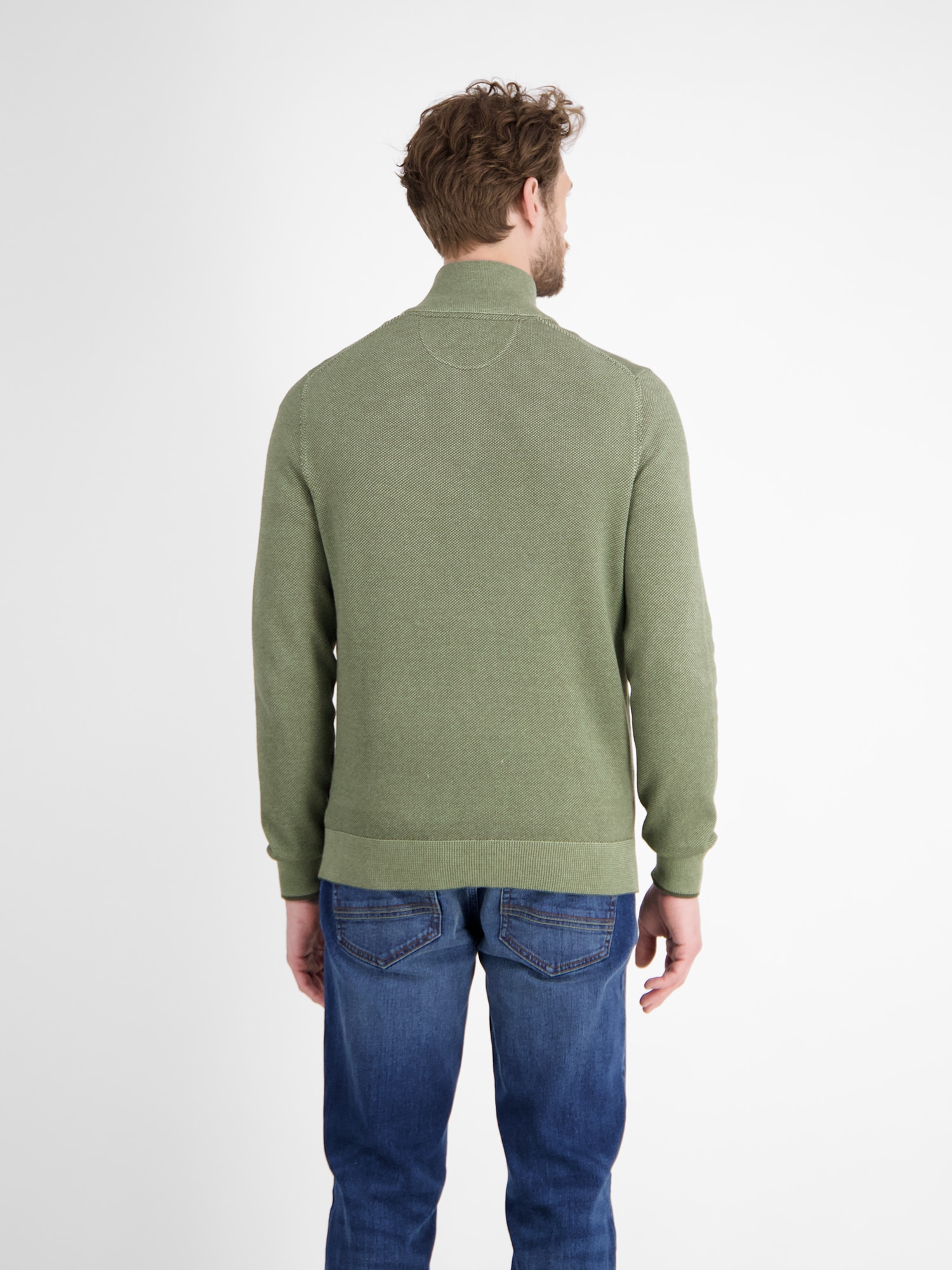 LERROS Troyer »LERROS Herren Stricktroyer in lebendiger Optik«