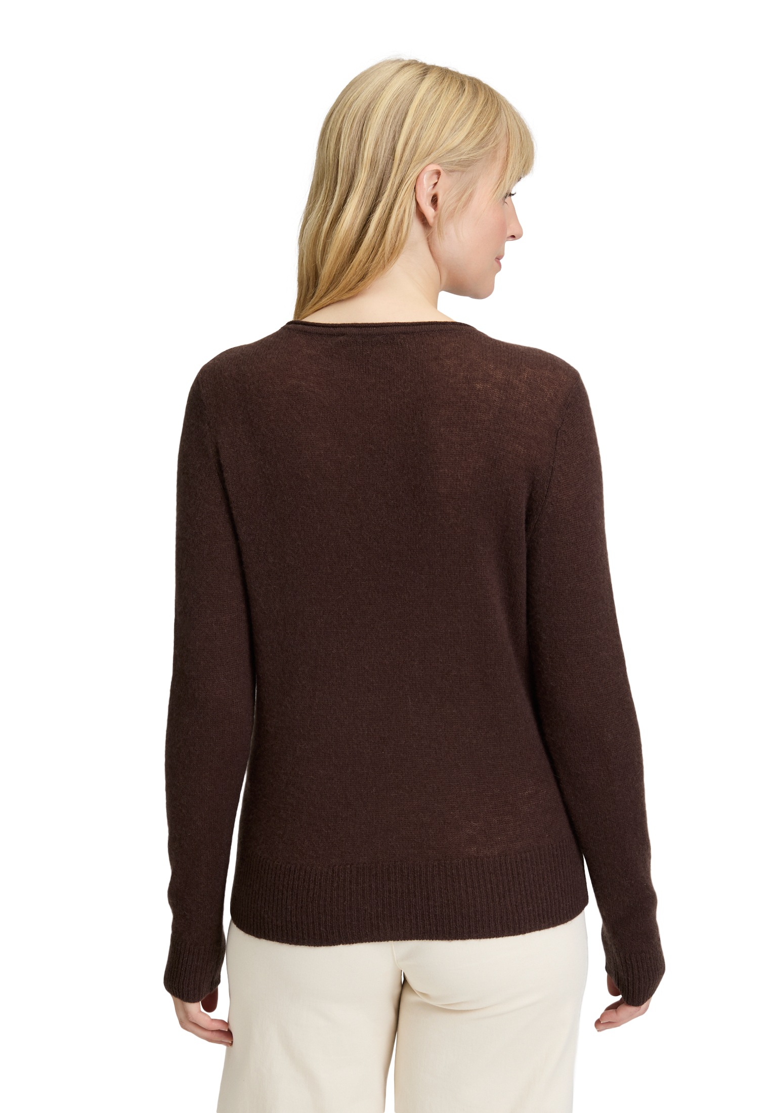 Betty Barclay Strickpullover »Betty Barclay Damen Kaschmir-Pullover mit Rundhalsausschnitt«, (1 tlg.)