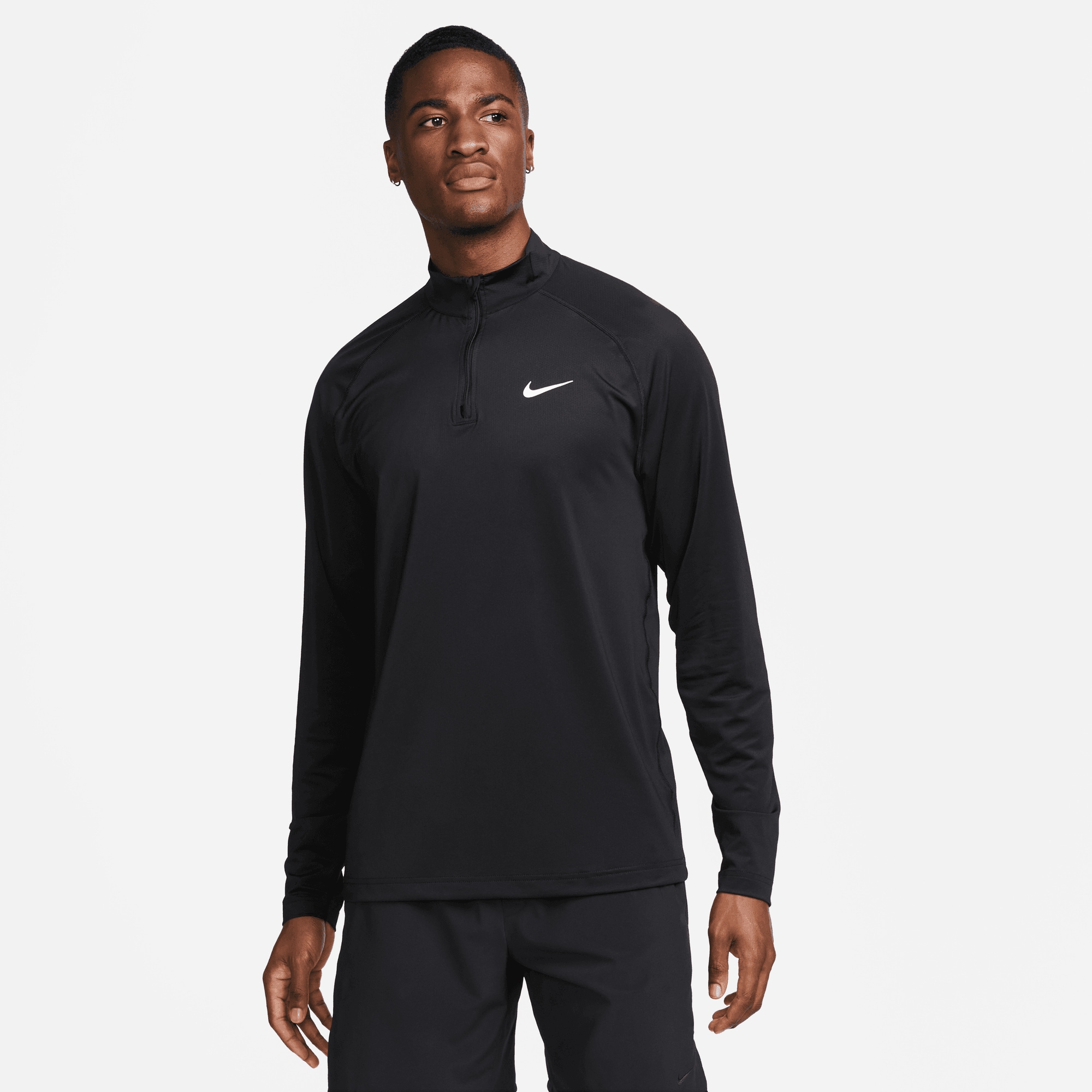 Nike Trainingsshirt "DRI-FIT READY MENS 1/-ZIP FITNESS TOP"