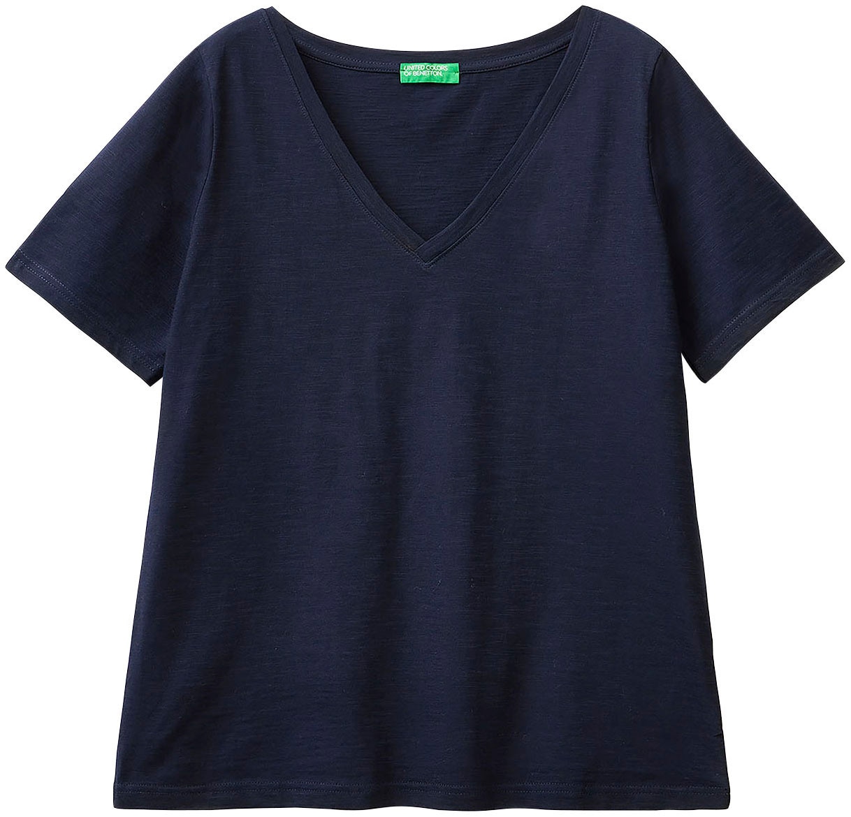 United Colors of Benetton T-Shirt, aus BAUR für | Flammgarnjersey bestellen
