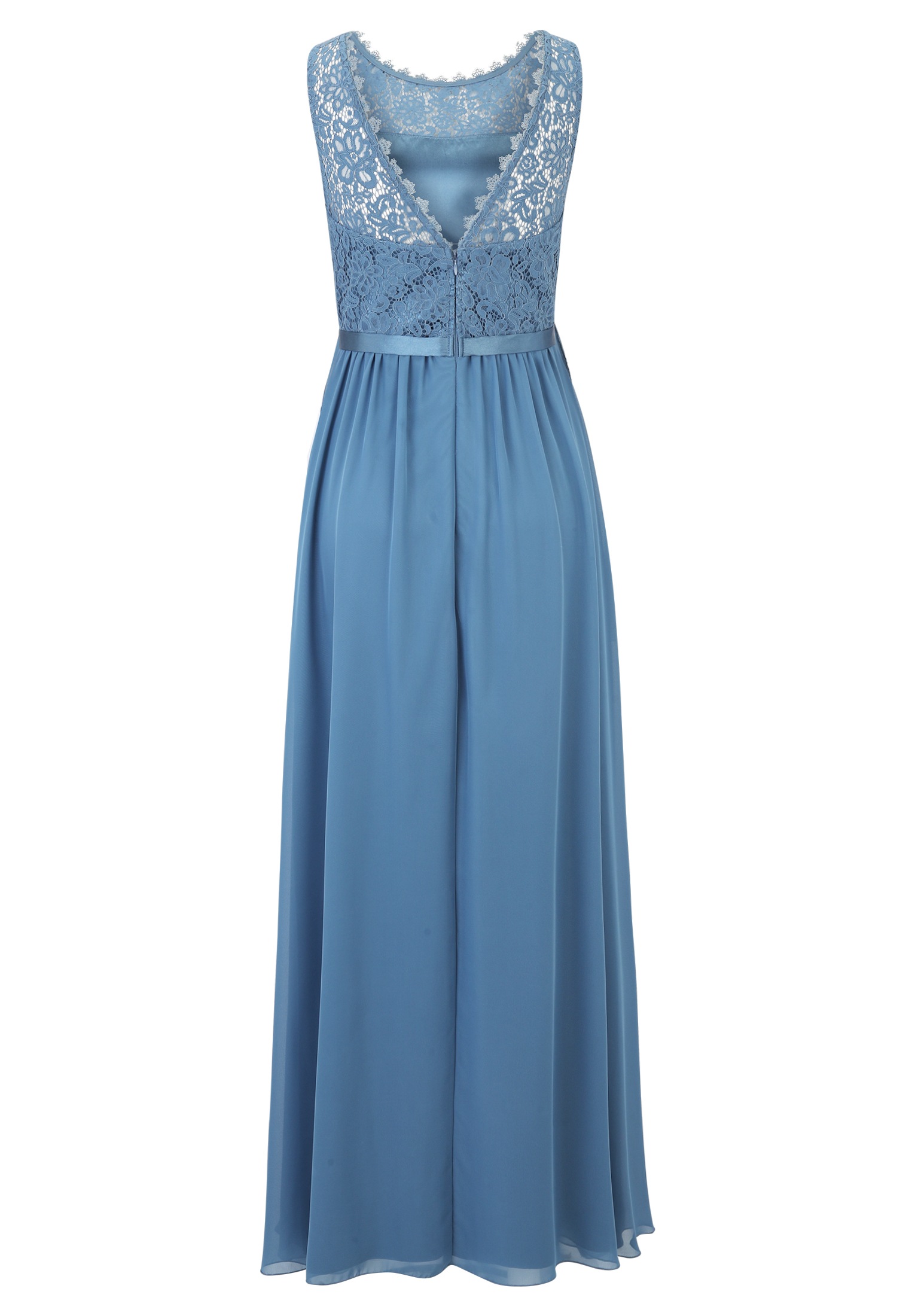 Thumbnail - Vera Mont Cocktailkleid "Damen Abendkleid mit Spitze" Ohne Tasche Bogenkante