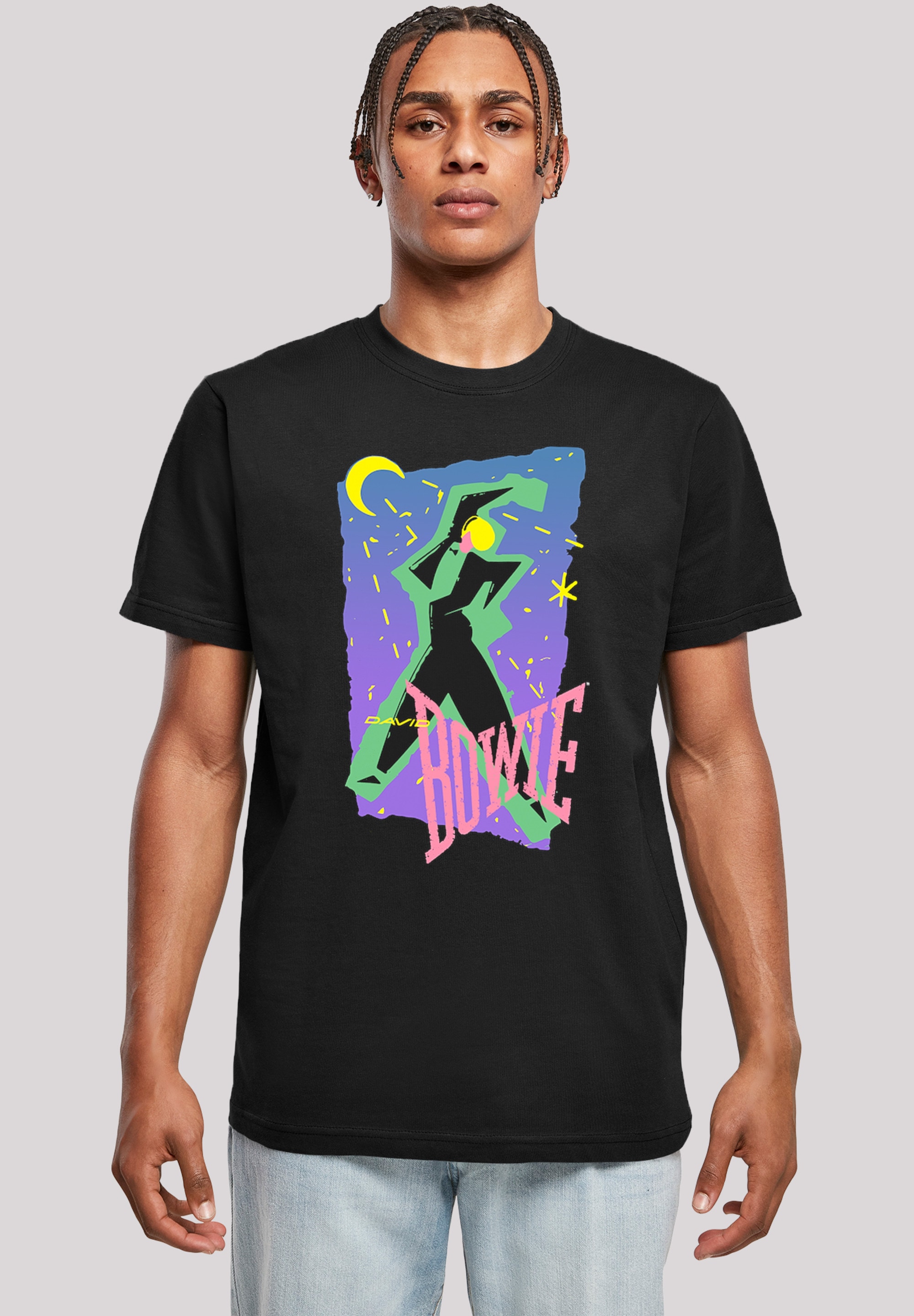 F4NT4STIC T-Shirt "David Bowie Moonlight Dance", Print günstig online kaufen