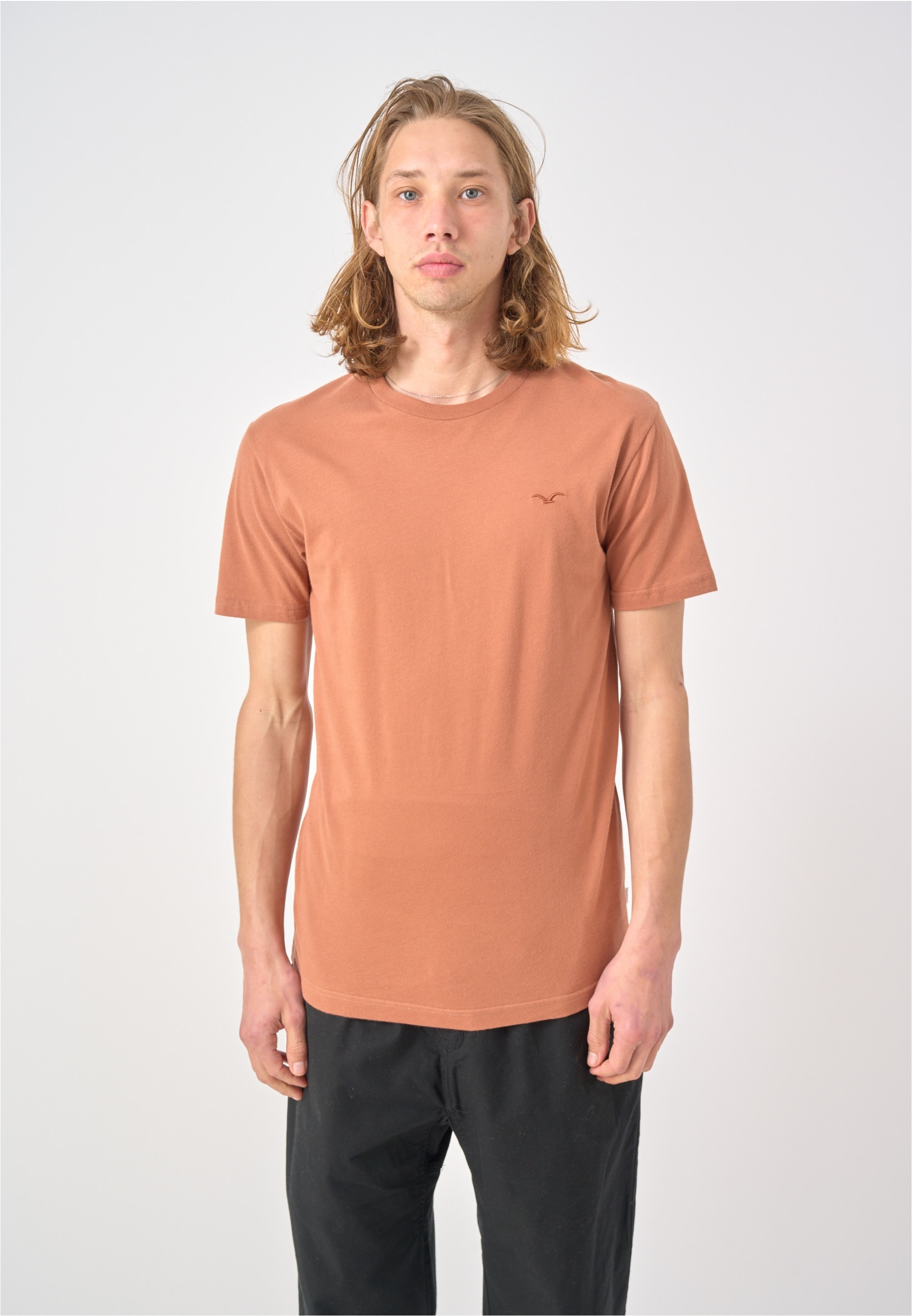 Cleptomanicx T-Shirt "Ligull Regular" 1 Stk. tlg. mit kleiner Logo-Stickere günstig online kaufen