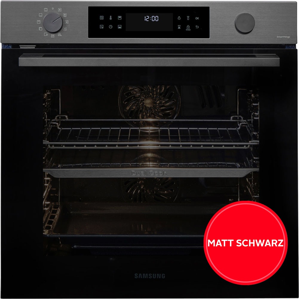Samsung Nv7b44503db/U1 Einbaubackofen,76 ℓ, Dual Cook, Pyrolytische Selbstreinigung, Smartthings Cooking, Xxl-Garraum, Black Stainless Steel - Image 2