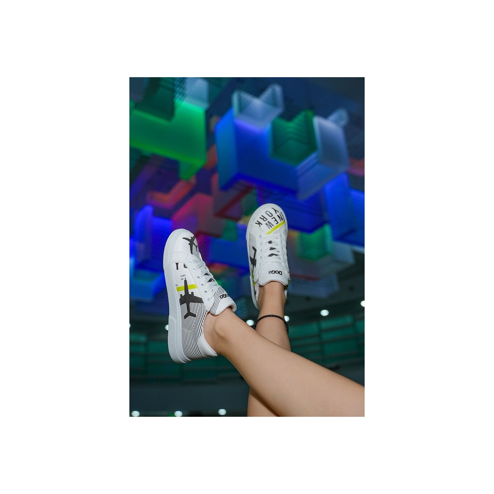 DOGO Sneaker »Ace Sneakers New York Ticket Damen Sneaker / Female«, Vegan