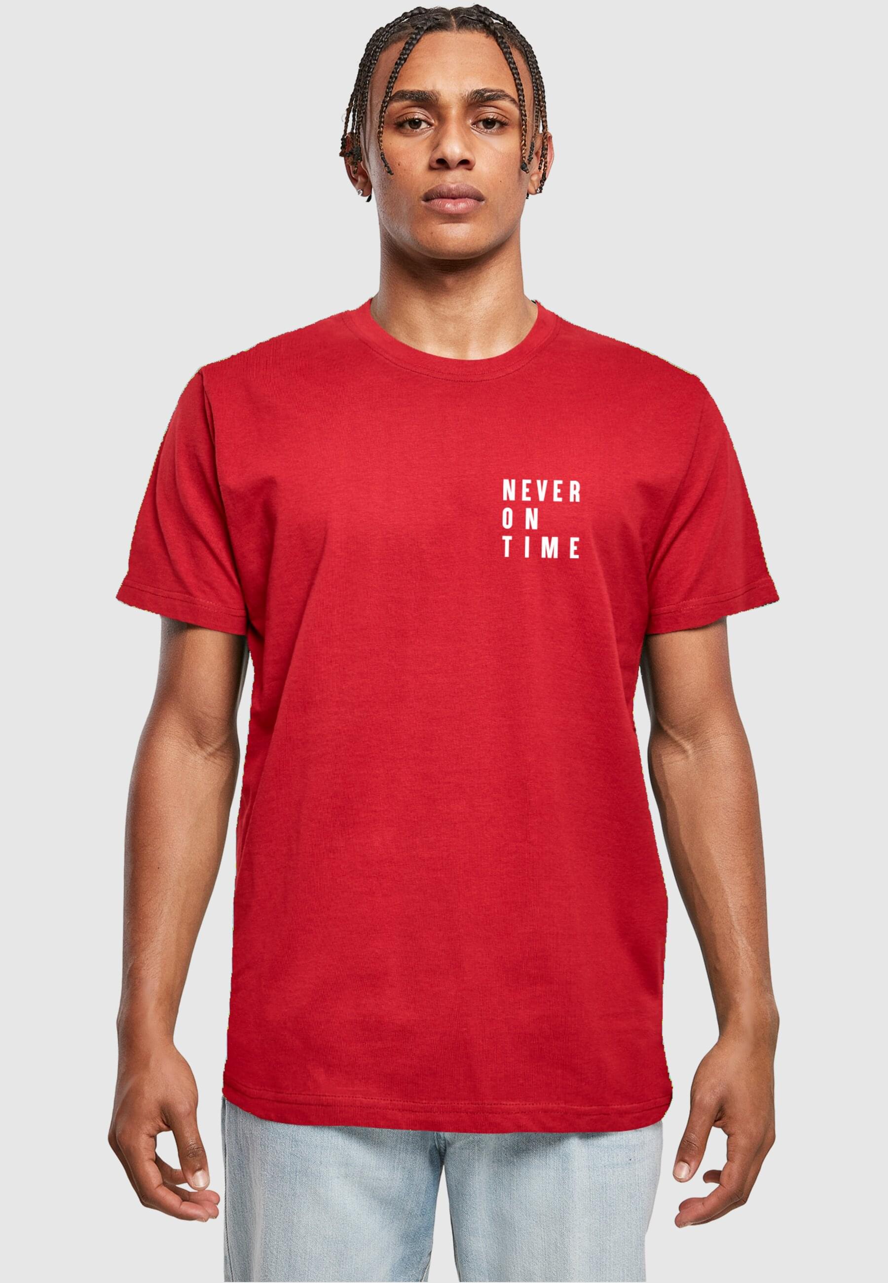 Thumbnail - MisterTee Kurzarmshirt "MisterTee Damen Never On Time Tee", (1 tlg.)