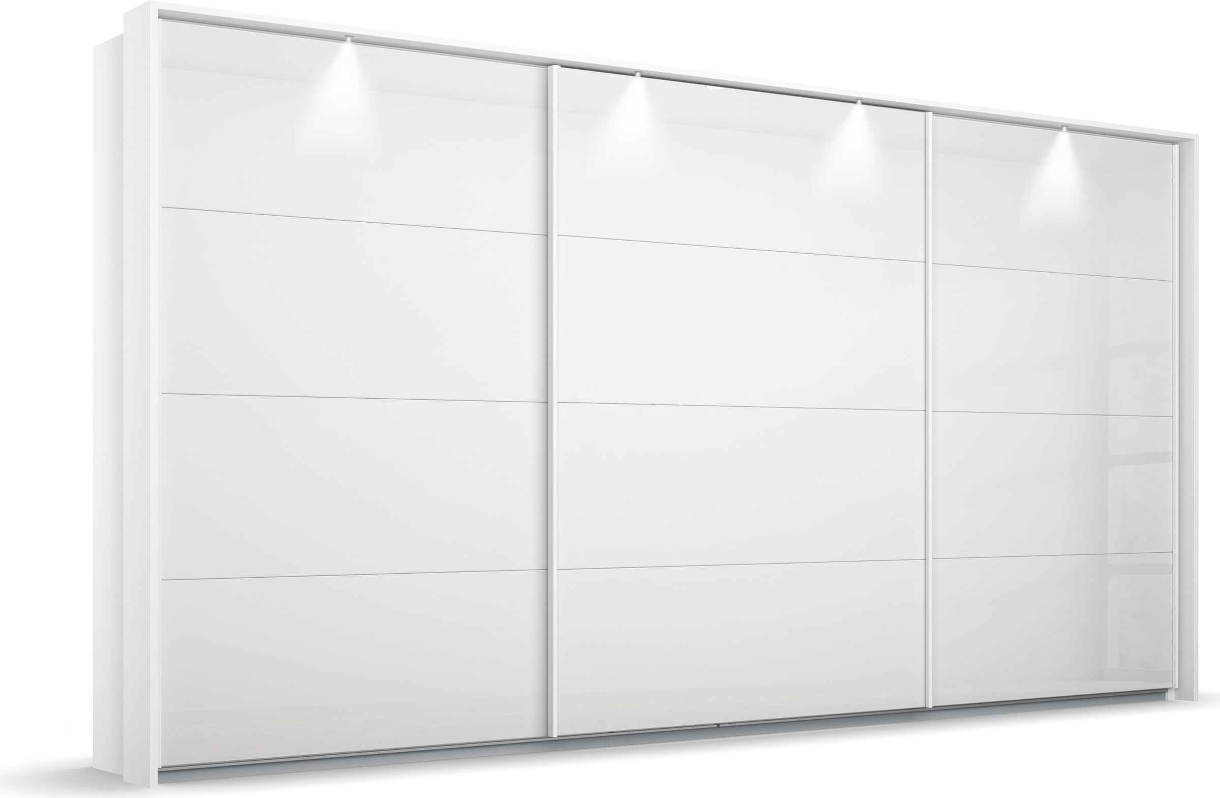 OTTO home Kleiderschrank "Mehrzweckschrank Aktenschrank Möbel Mietswohnung Schlafzimmer OTELI" Breiten 211/278/323/368 cm Höhen 214/233 cm, inkl. Passepartout optional mit Beleuchtung MADE IN GERMANY