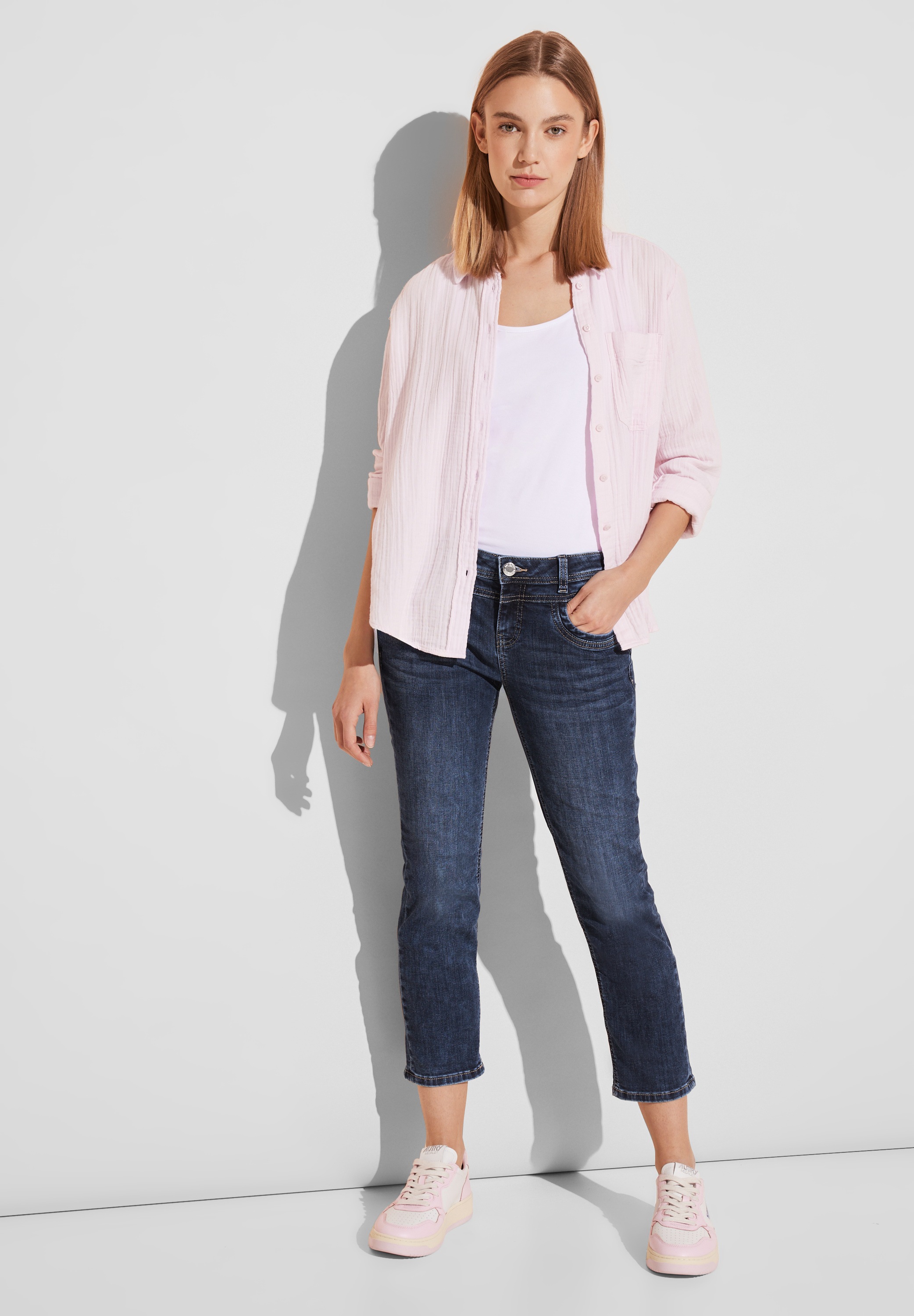 STREET ONE Slim-fit-Jeans, lässig