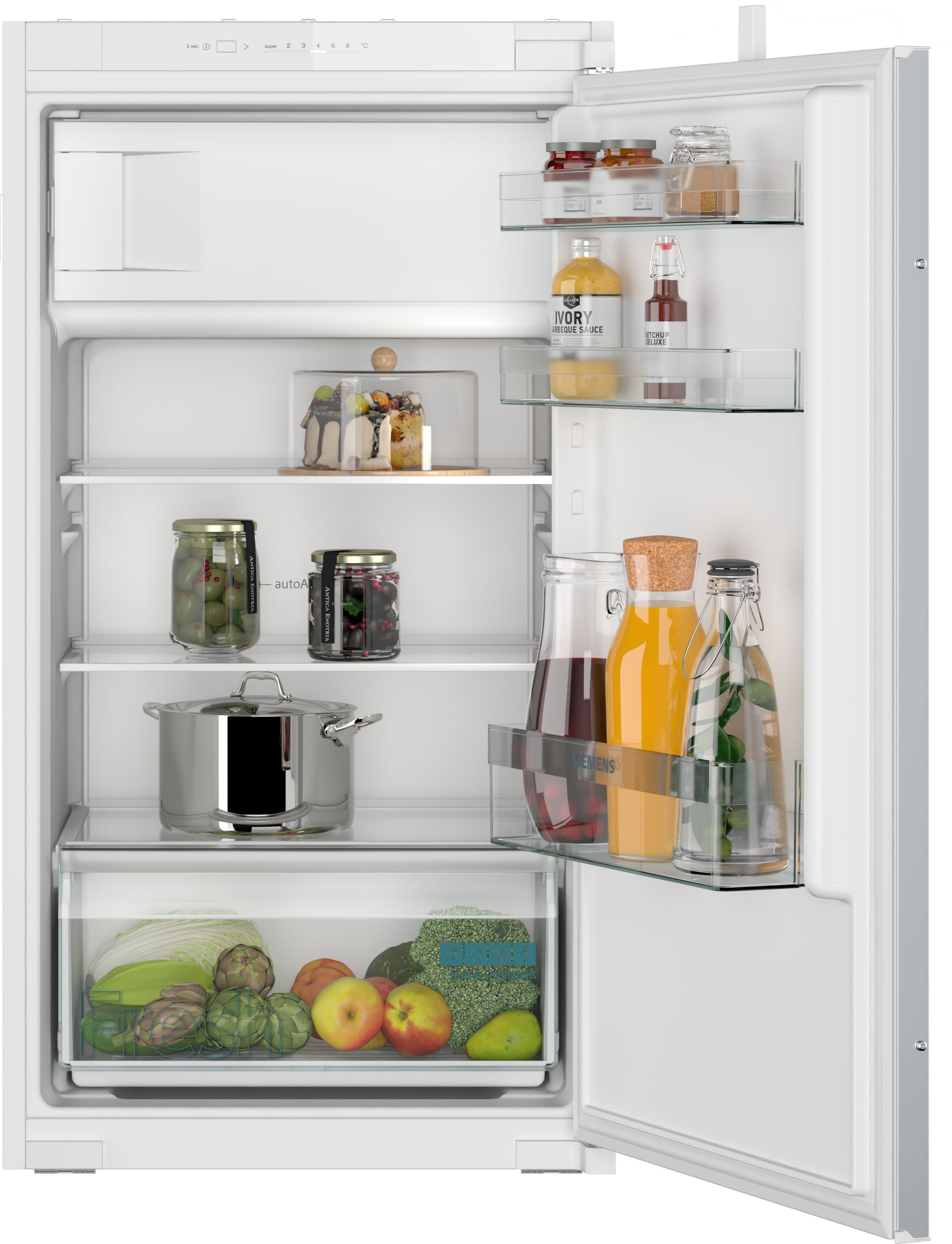 SIEMENS Einbaukühlschrank iQ100 "KI32LNSE0" 102,1 cm hoch 54,1 cm breit günstig online kaufen