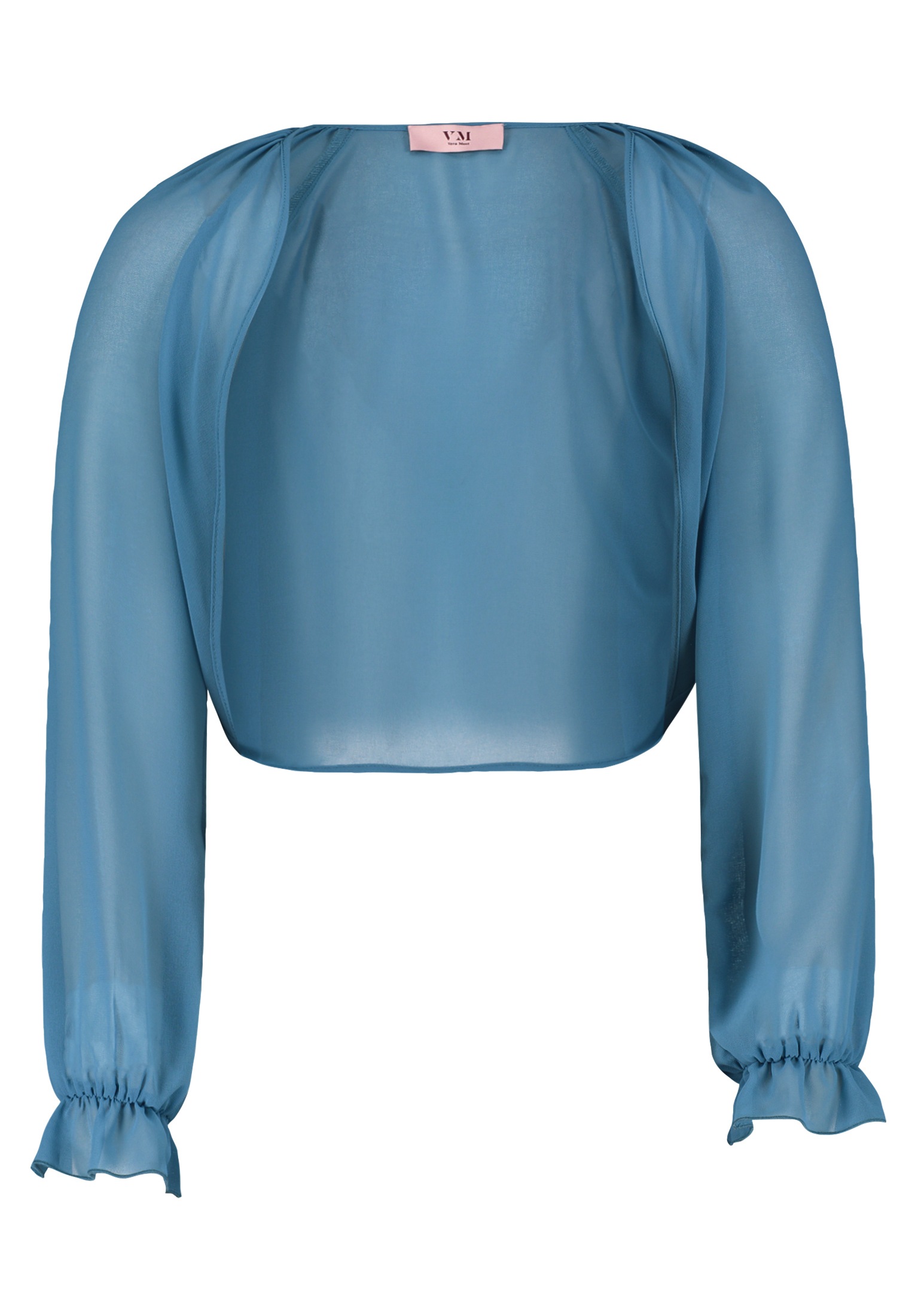 Vera Mont Bolerojacke "Damen Bolero-Jacke mit gekräuseltem Ausschnitt" günstig online kaufen