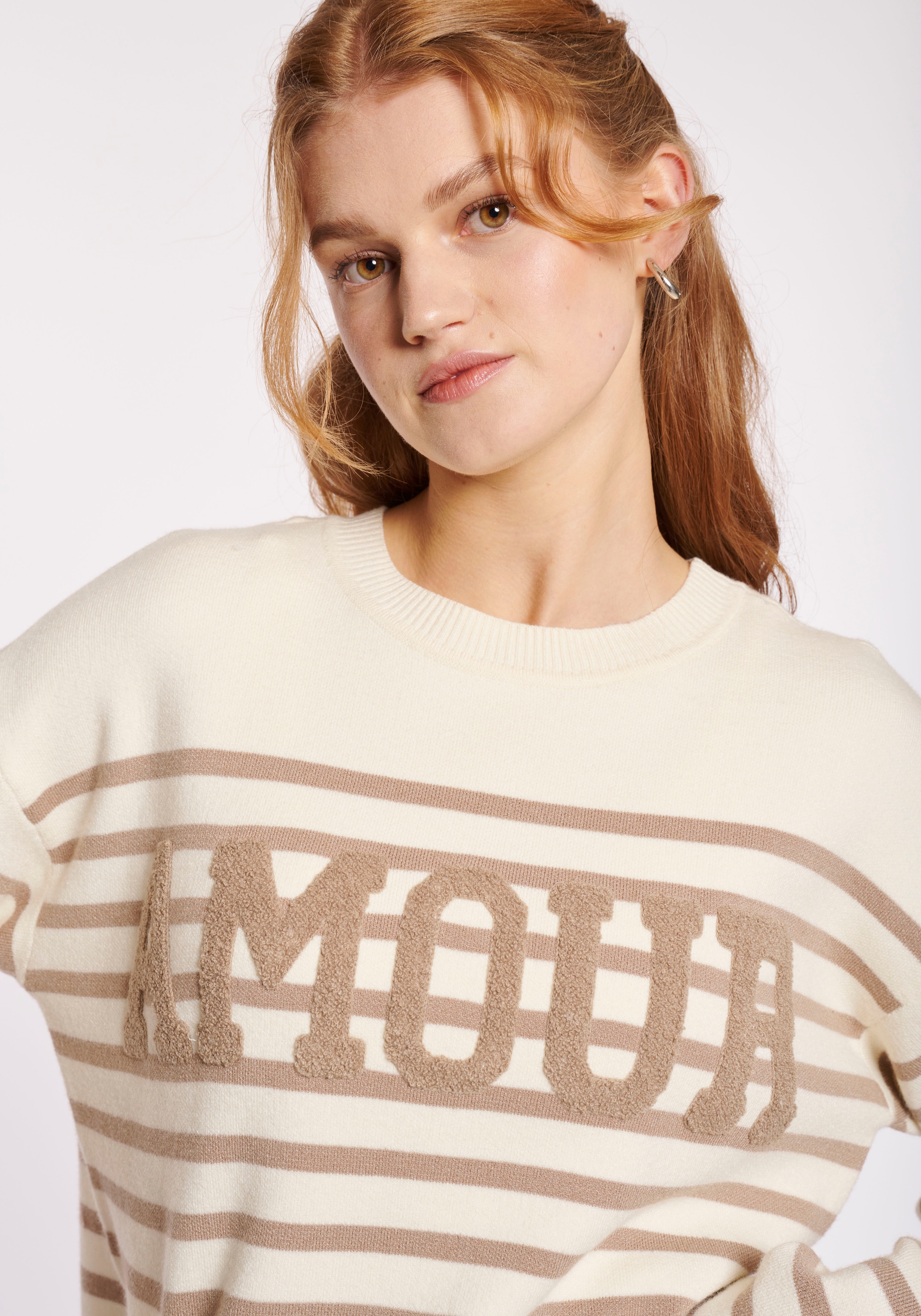 HaILY’S Strickpullover »LS V SK Am44our«