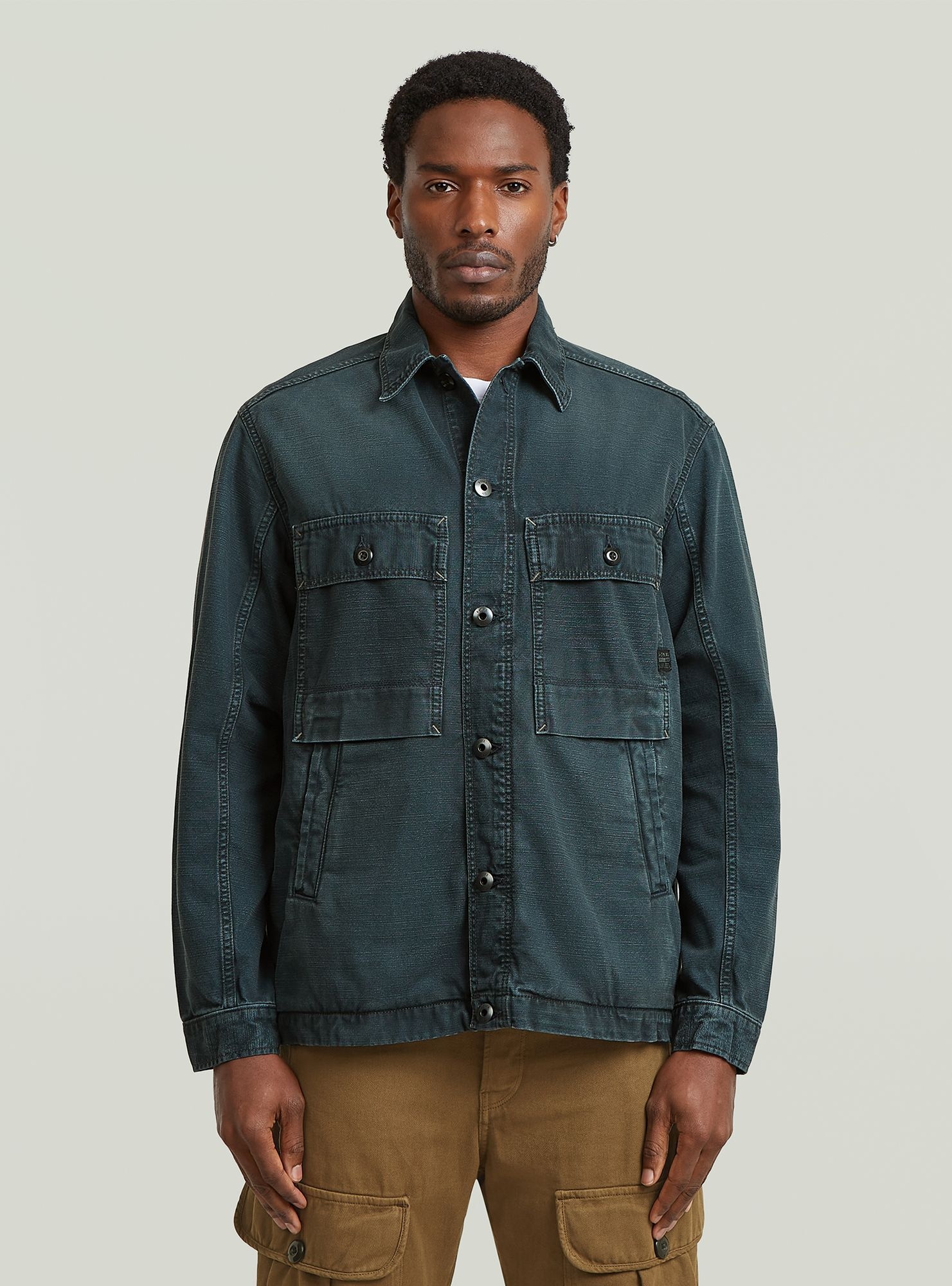 G-STAR Langarmshirt "Mosa Overshirt" günstig online kaufen