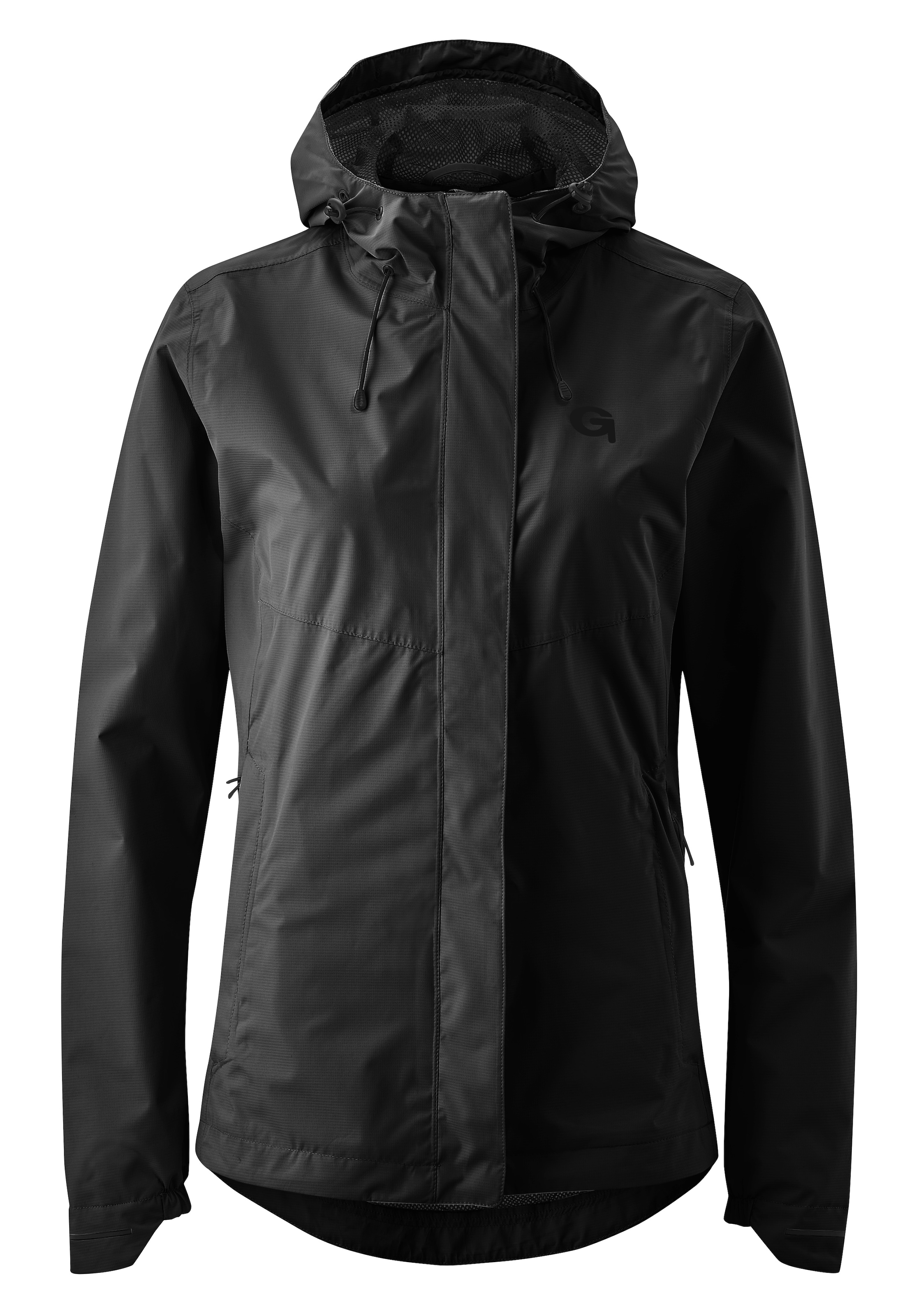 Gonso Fahrradjacke "SAVE JACKET ESSENTIAL W", Damen Regenjacke wind- und wasserdicht, Radjacke mit Kapuze