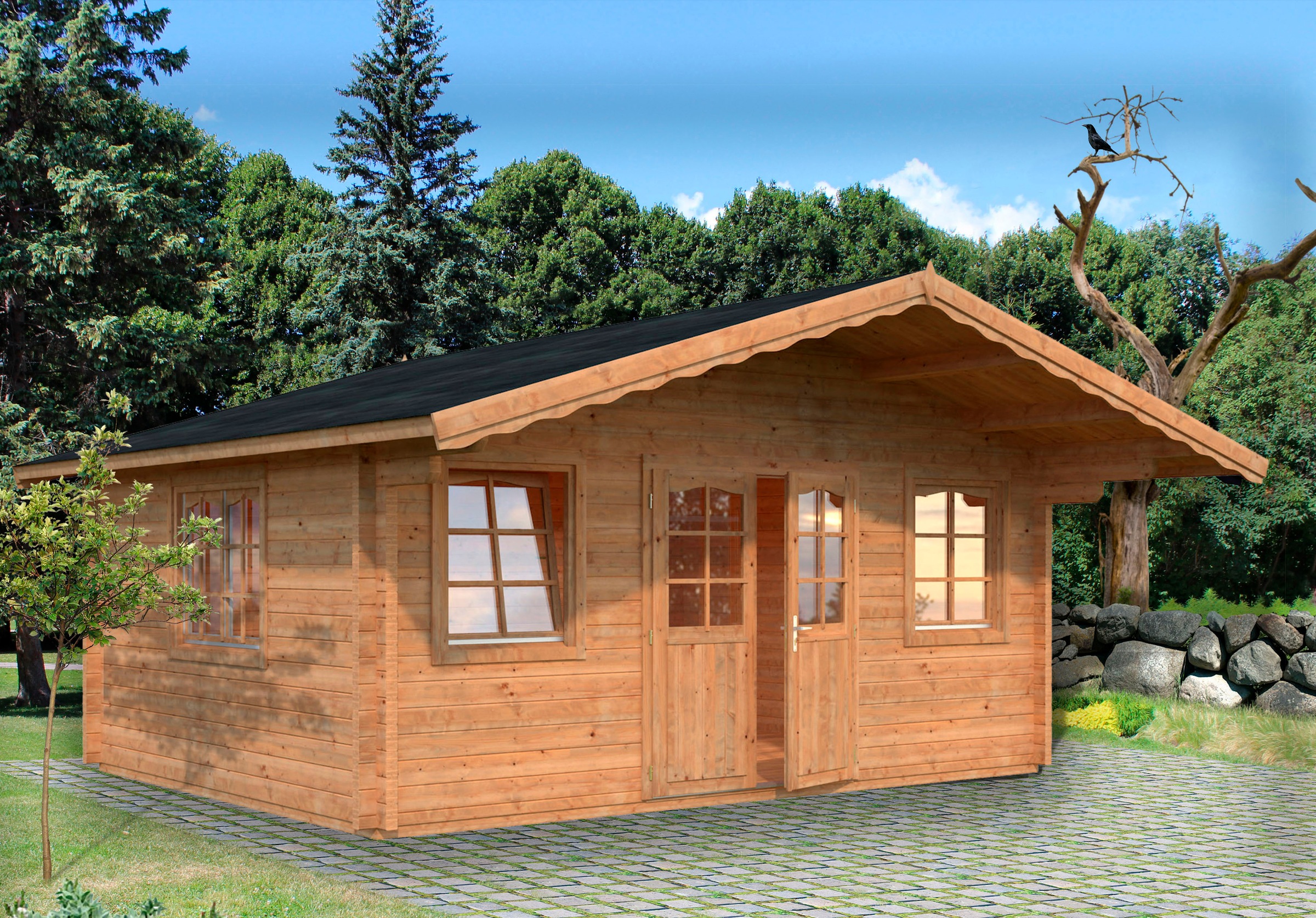 Palmako Gartenhaus "H elena", 18,6 qm günstig online kaufen